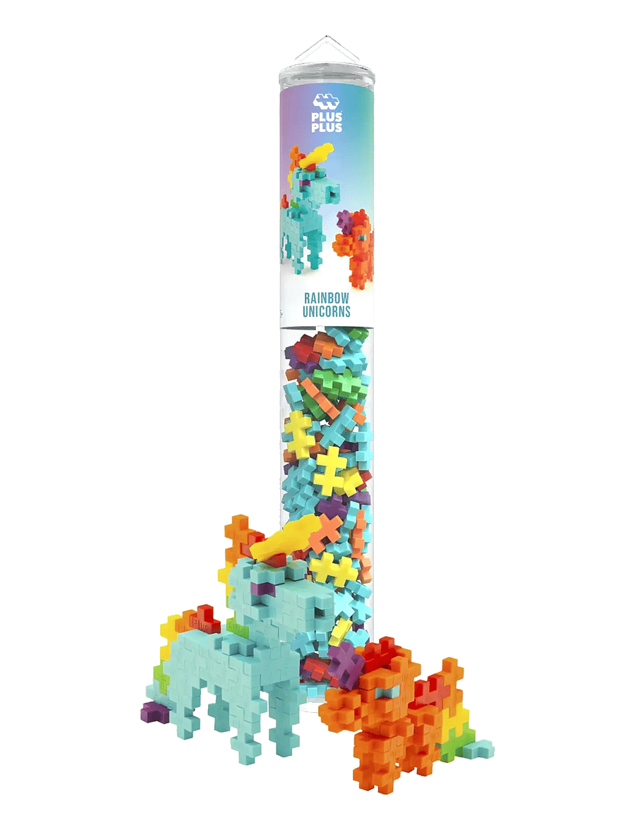 Plus-Plus - Plus-Plus Rainbow Unicorns / 100 pcs Tube - bausteine - mix - 1