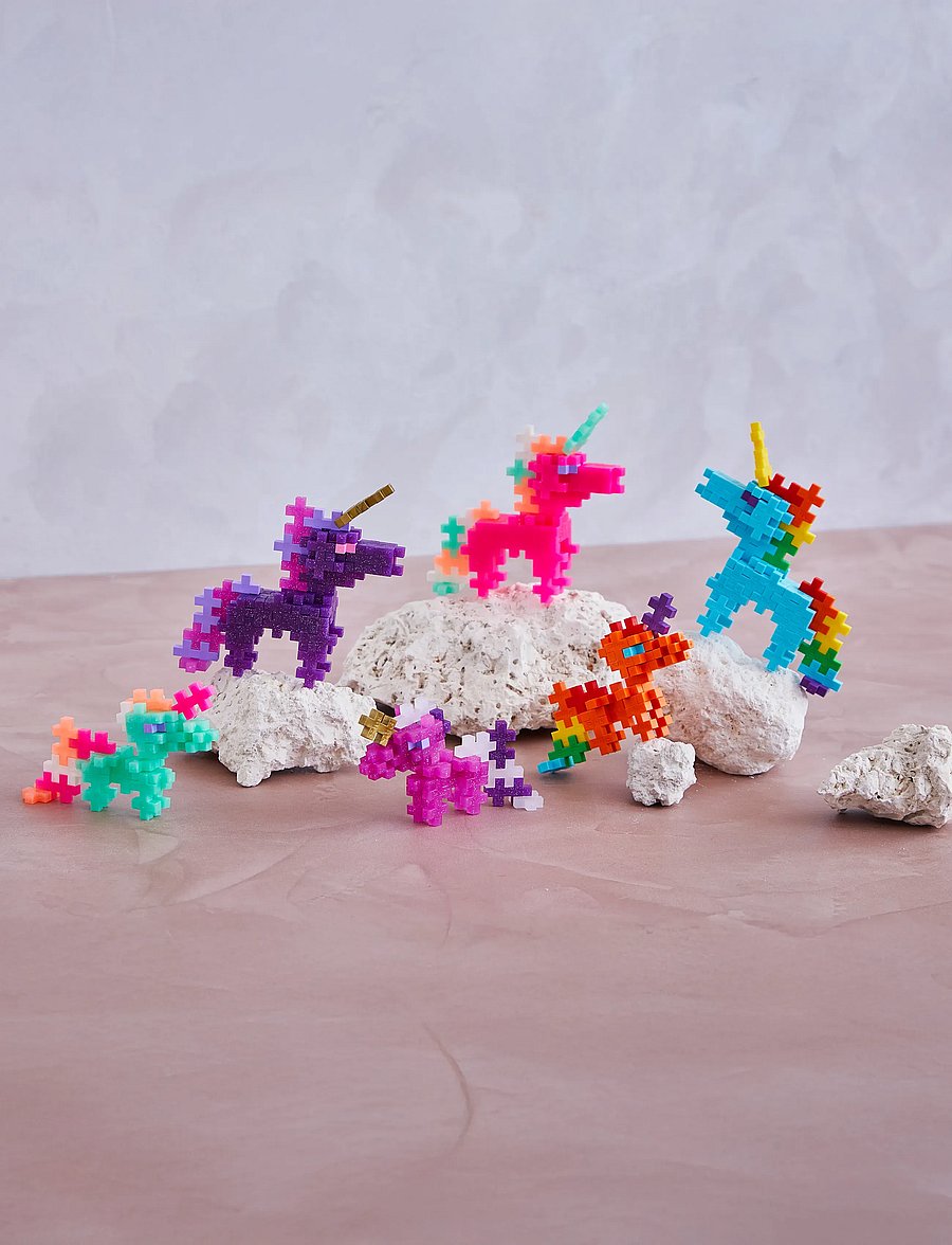 Plus-Plus - Plus-Plus Rainbow Unicorns / 100 pcs Tube - bausteine - mix - 3