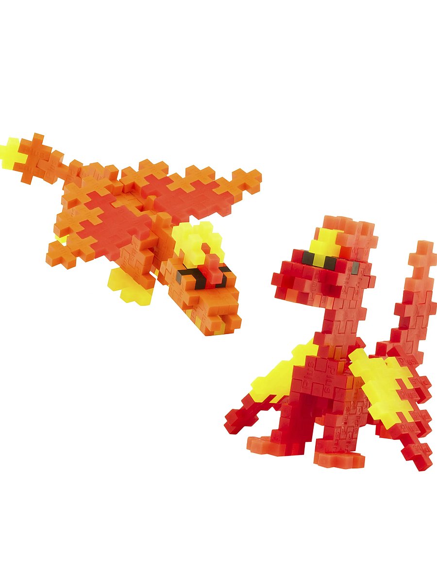 Plus-Plus - Plus-Plus Fire Dragons / 100 pcs Tube - baukästen - mix - 5