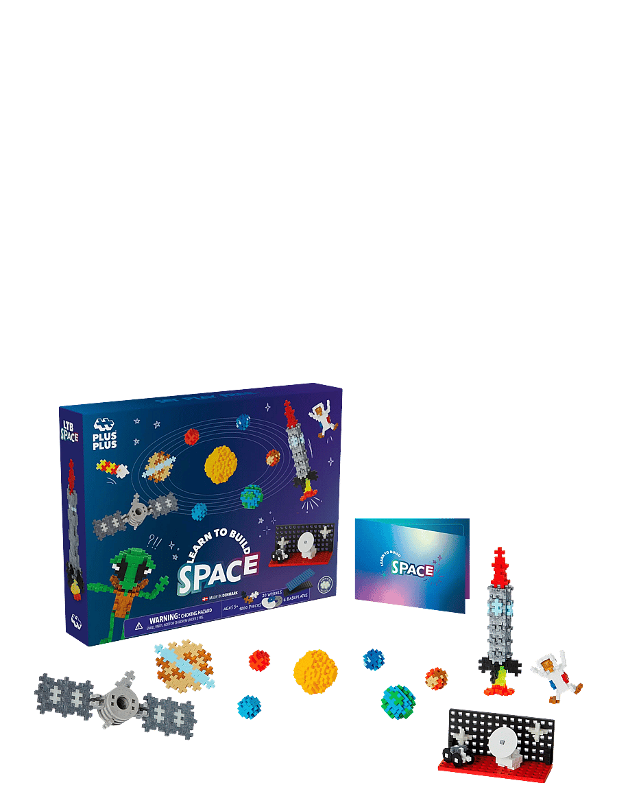 Plus-Plus - Plus-Plus Learn to build Space Super set - mix - 1