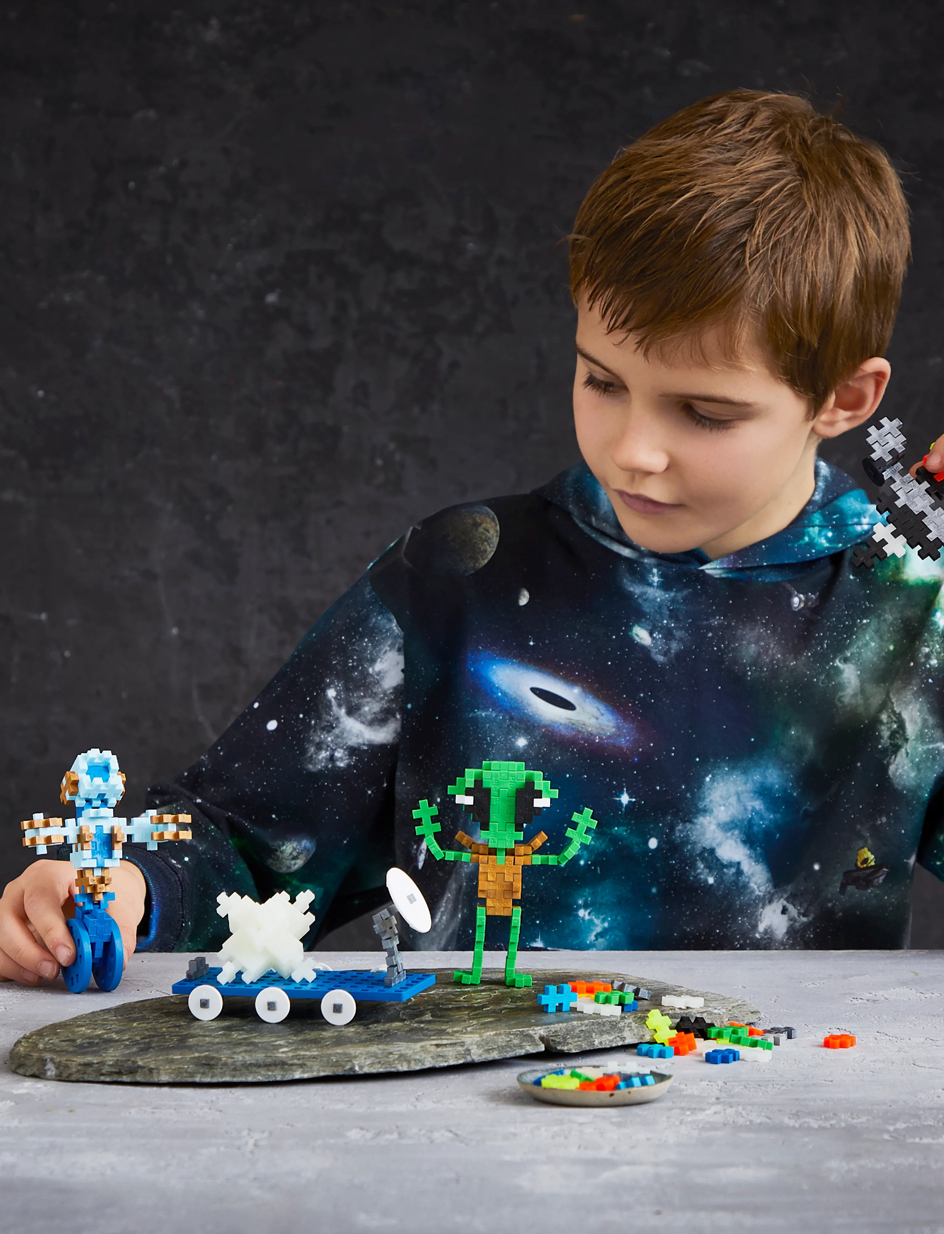 Plus-Plus - Plus-Plus Learn to build Space Super set - mix - 0