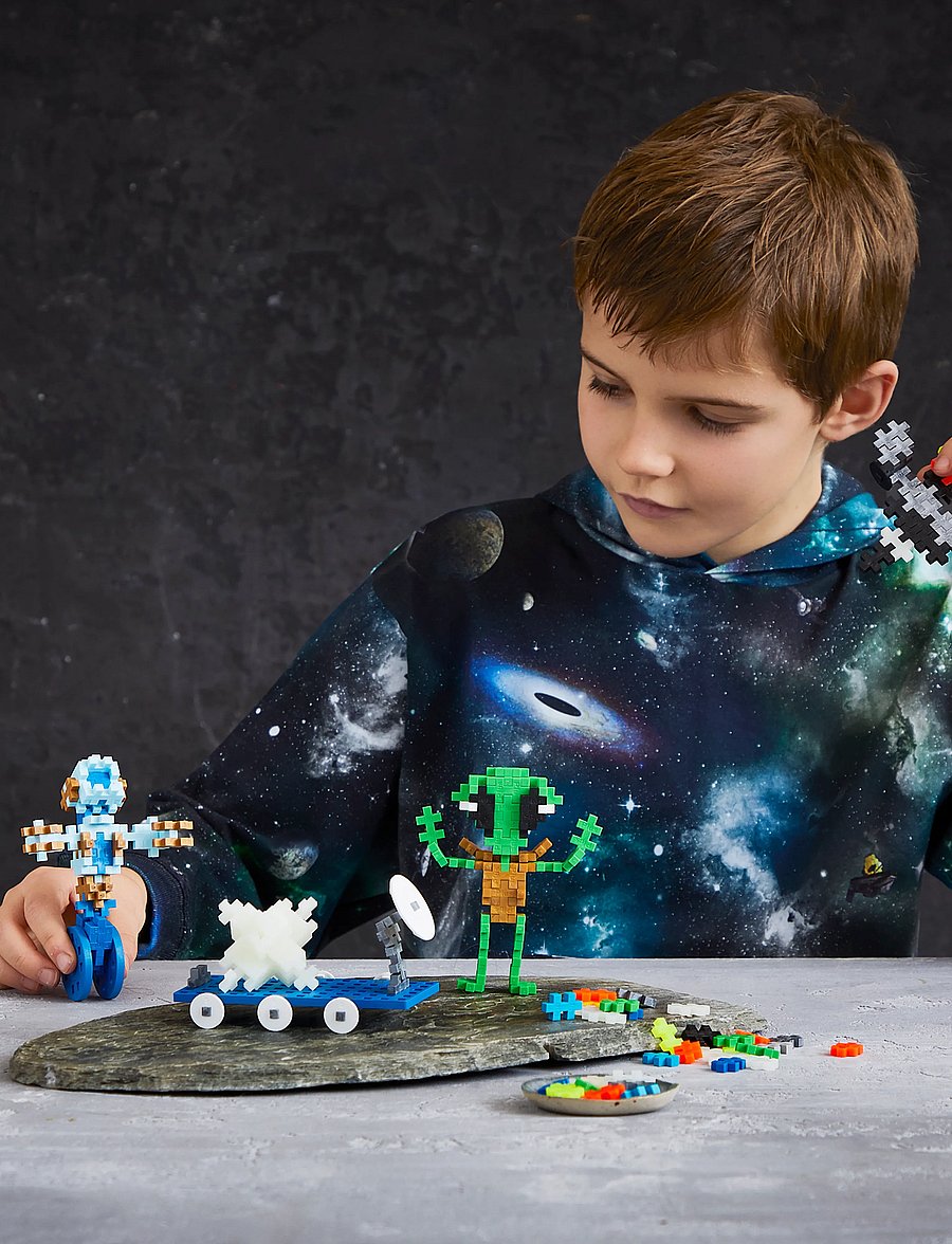Plus-Plus - Plus-Plus Learn to build Space Super set - mix - 0