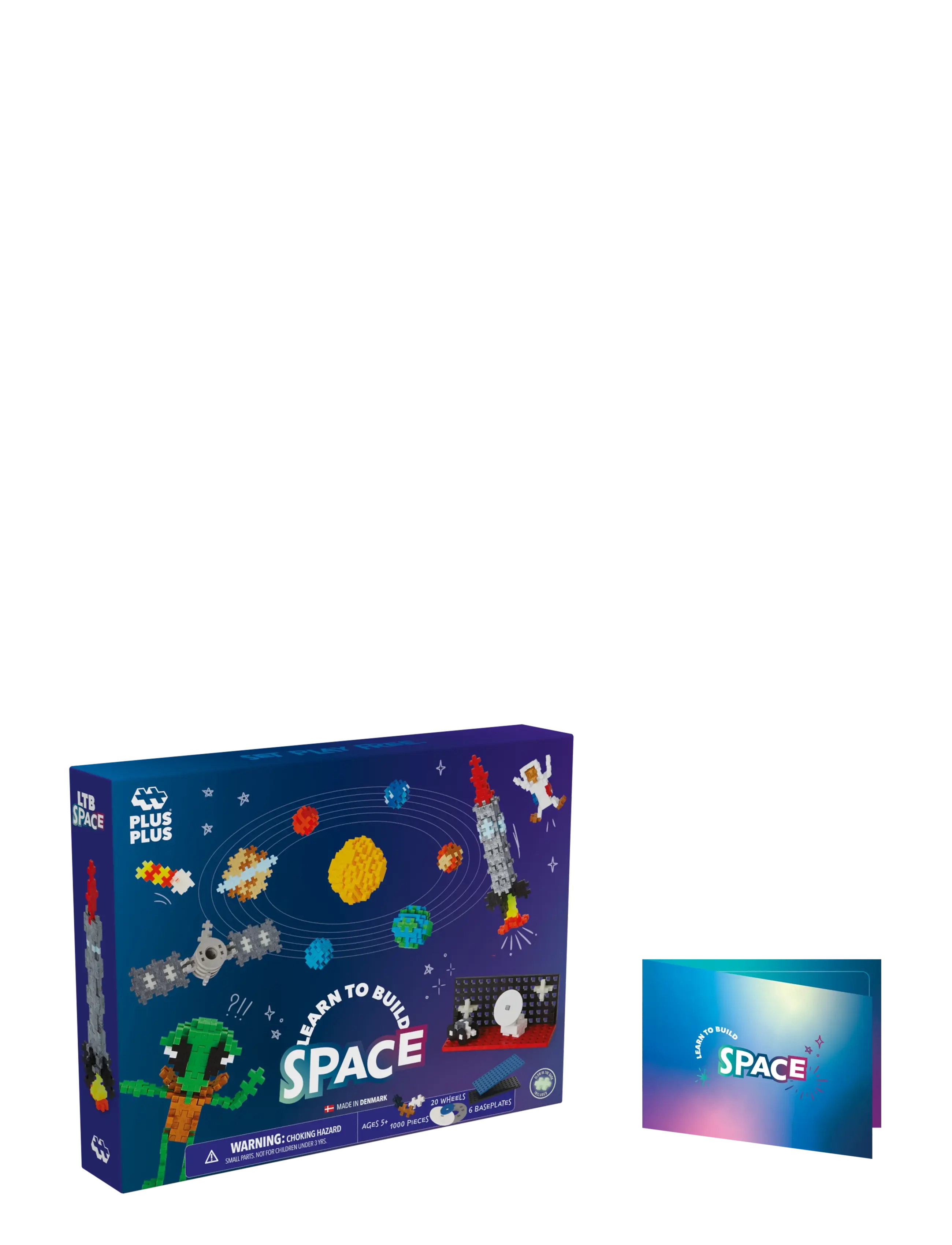 Plus-Plus - Plus-Plus Learn to build Space Super set - mix - 5
