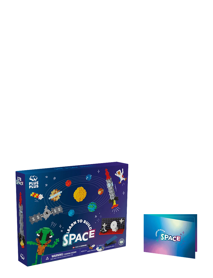 Plus-Plus - Plus-Plus Learn to build Space Super set - mix - 5
