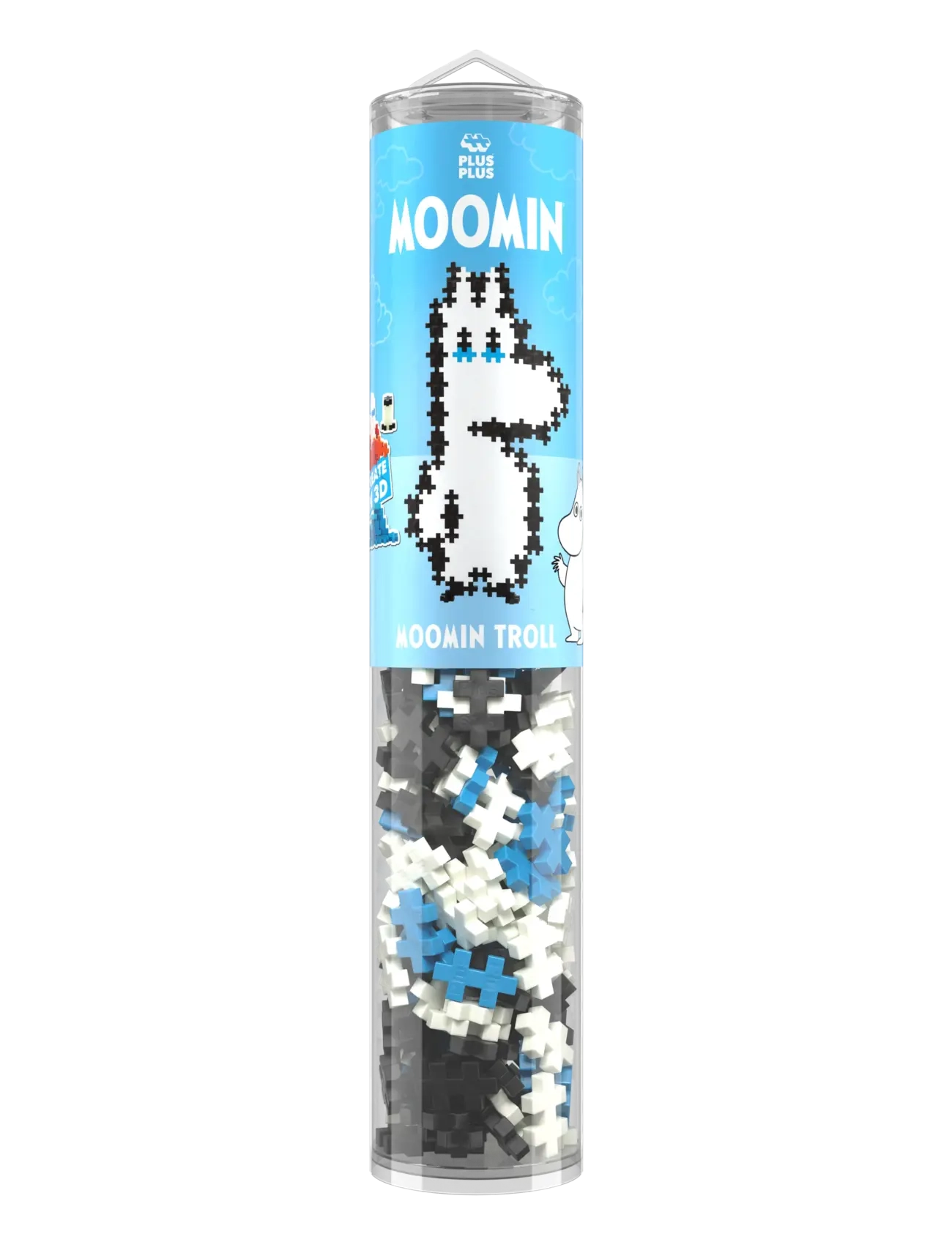 Plus-Plus - Plus-Plus Moomintroll Tube - mix - 2