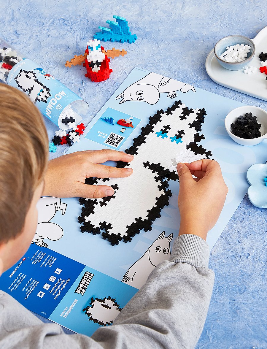 Plus-Plus - Plus-Plus Moomintroll Tube - mix - 4