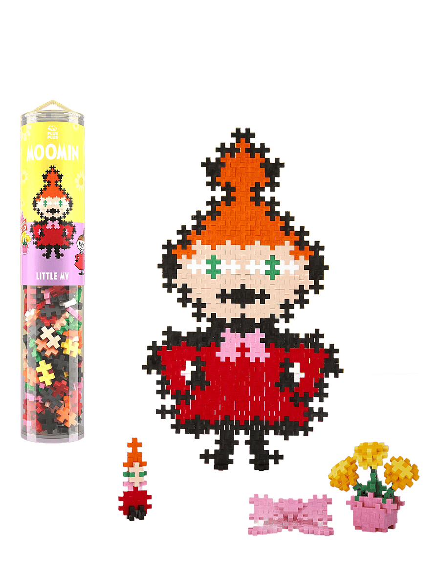 Plus-Plus - Plus-Plus Little My Tube - byggsatser - mix - 1