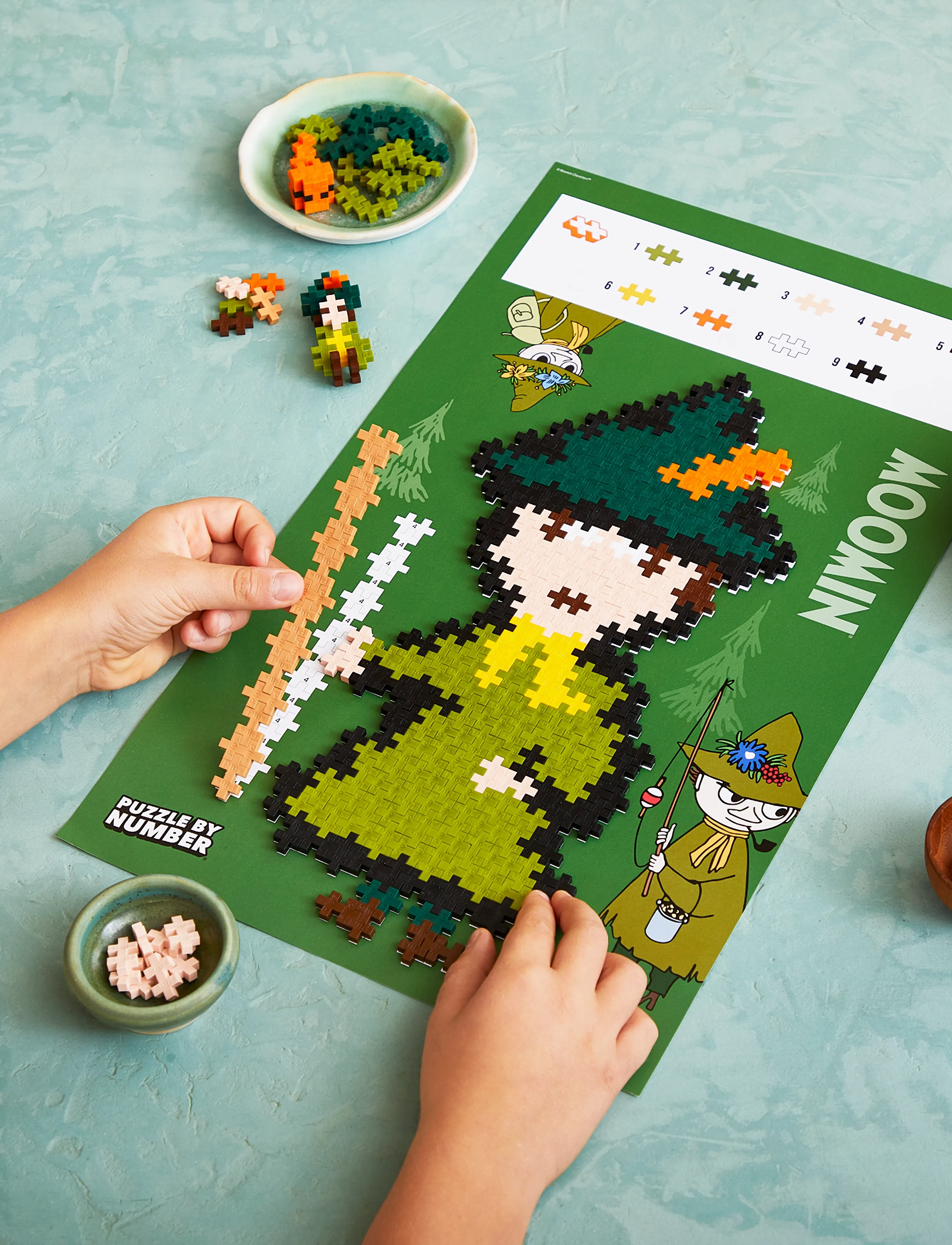 Plus-Plus - Plus-Plus Snufkin Tube - mix - 3