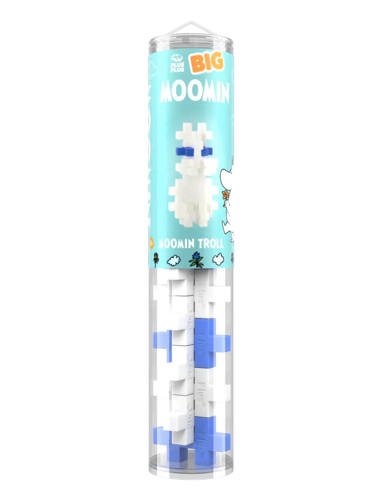 Plus-Plus Plus-Plus BIG Moomintroll Tube - Žaislai 0-2 metai - MIX / multi