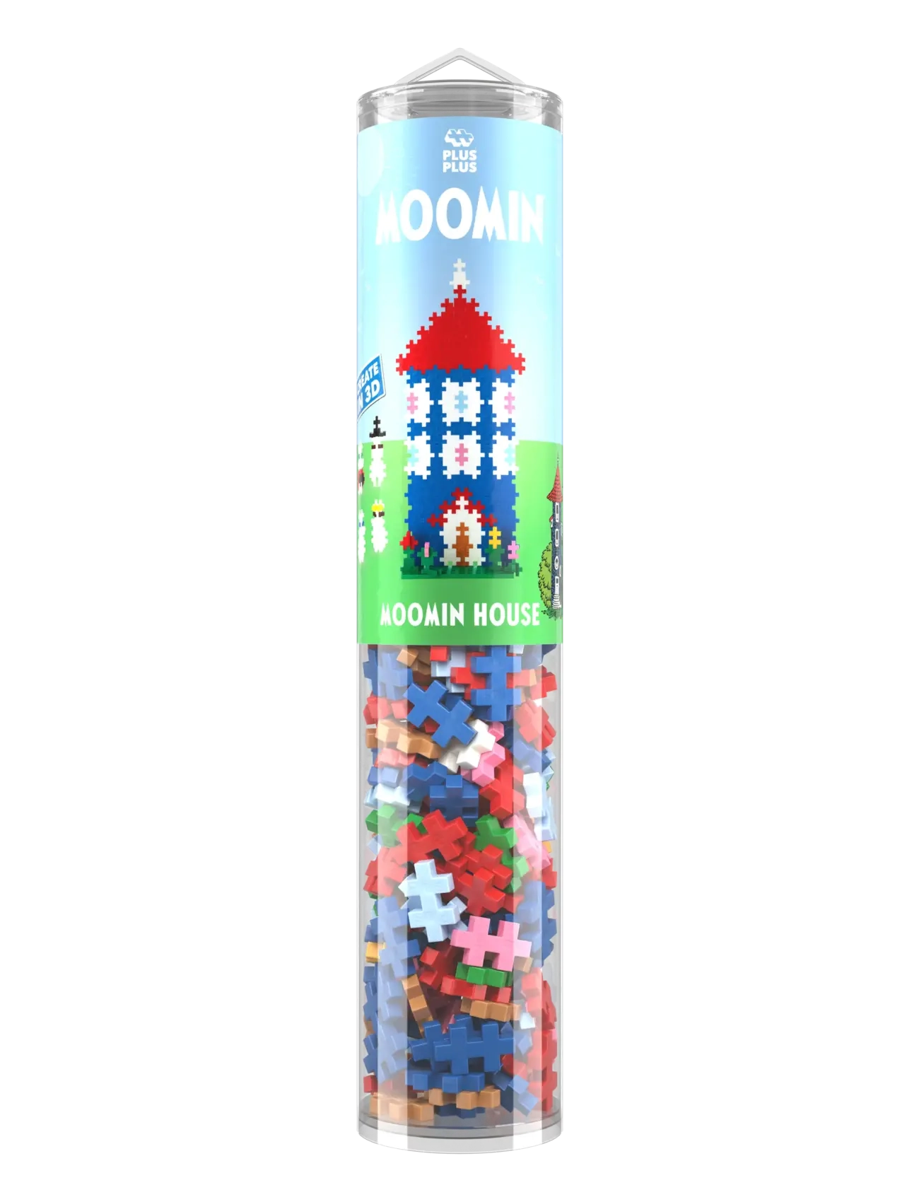 Plus-Plus Plus-Plus Moomin House Tube - Plus-Plus - MIX / multi