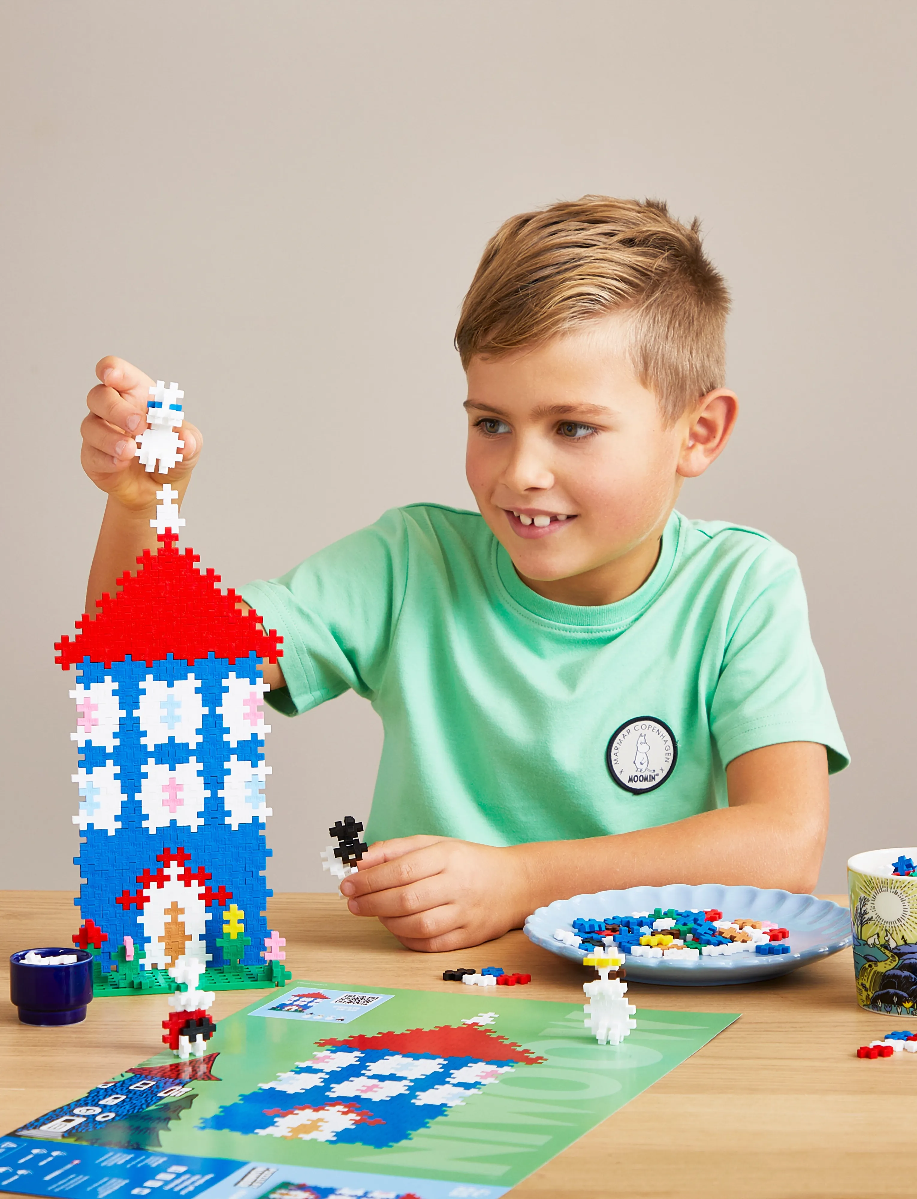 Plus-Plus - Plus-Plus Moomin House Tube - mix - 0