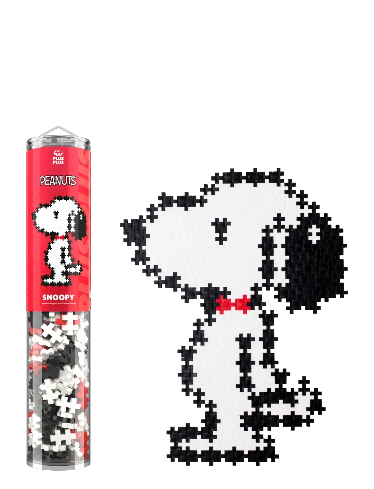 Plus-Plus Plus-Plus Snoopy / 275 pcs Tube - Toys - MIX / white