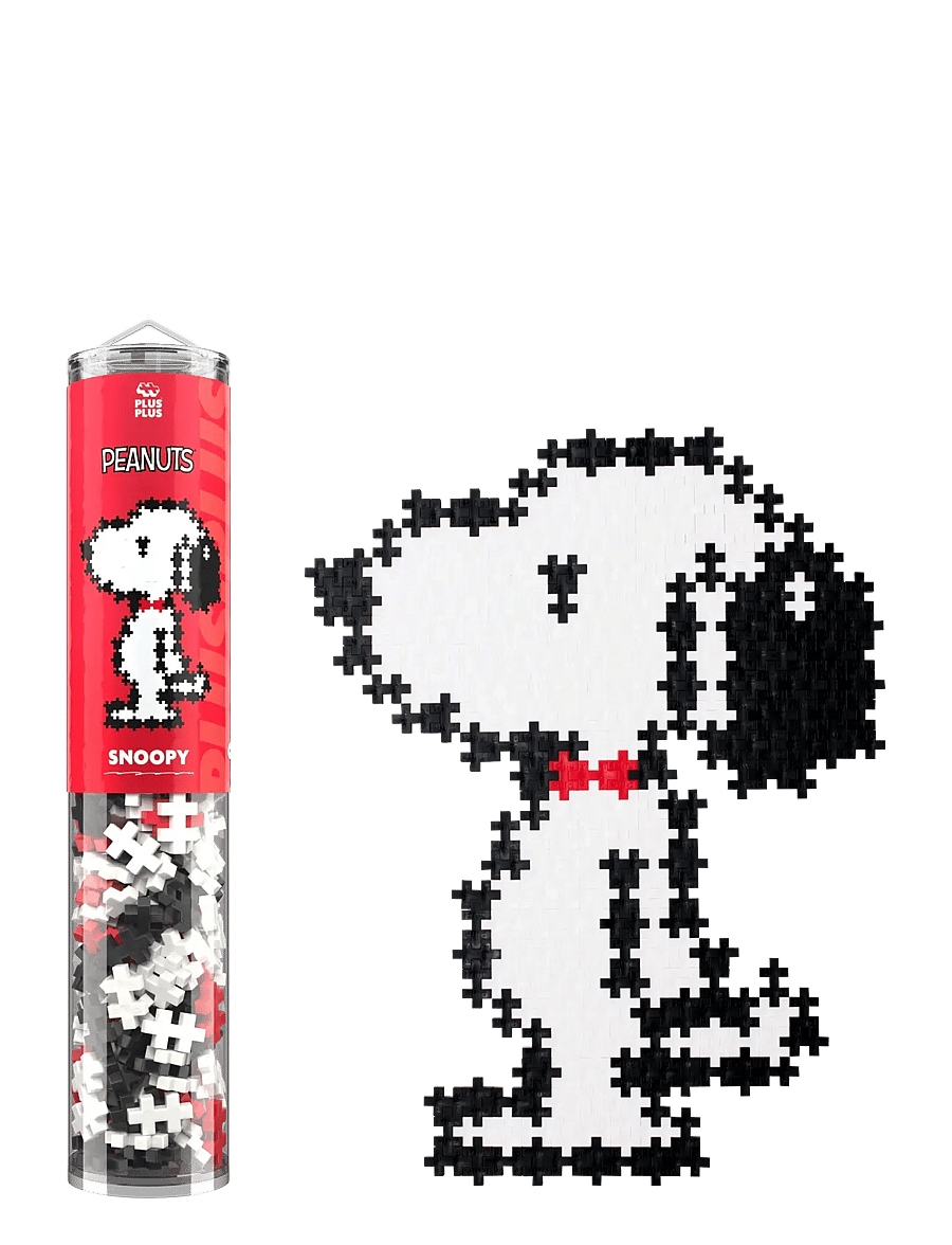 Plus-Plus - Plus-Plus Snoopy / 275 pcs Tube - mix - 1