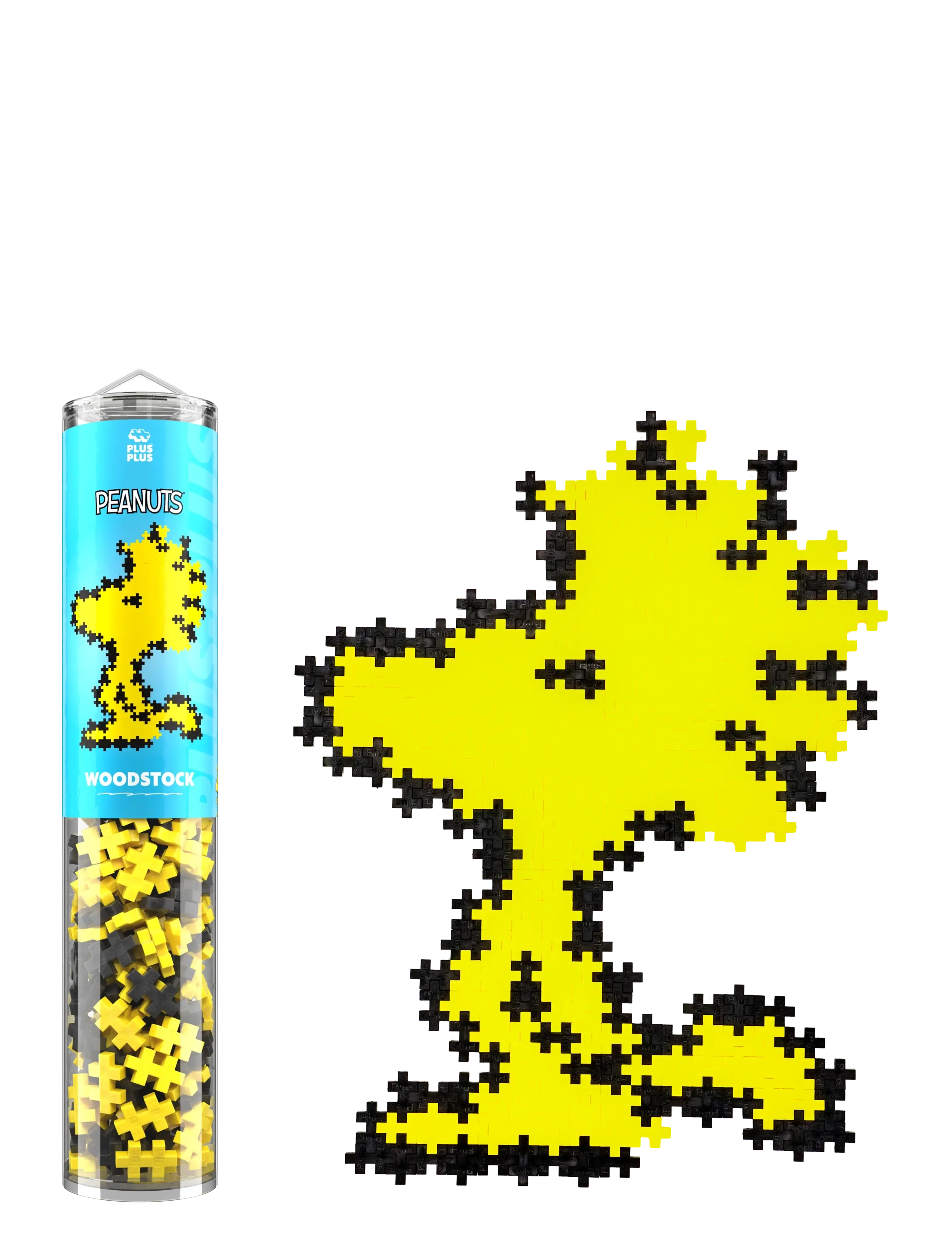Plus-Plus Woodstock / 275 Pcs Tube, Børn, Building Sæt, Gul, Str: ONE SIZE