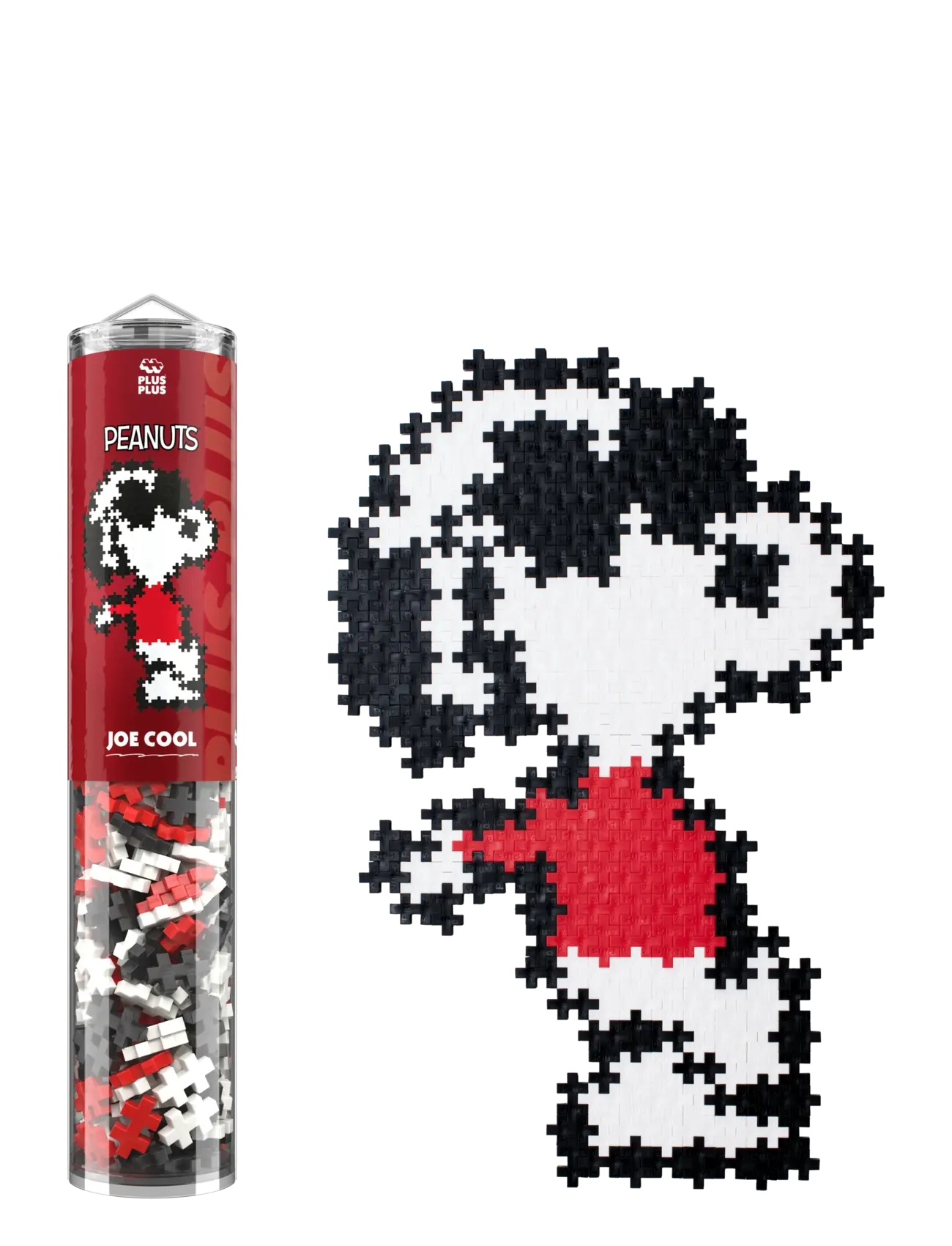 Plus-Plus Joe Cool / 275 Pcs Tube, Børn, Building Sæt, Multi/mønstret, Str: ONE SIZE