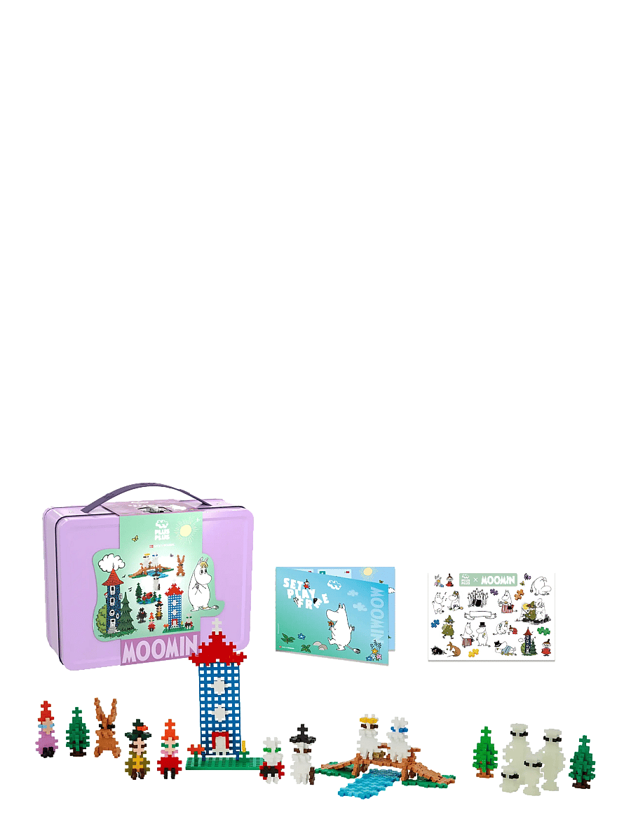 Plus-Plus - Plus-Plus Moomin Valley Tinbox Purple - baukästen - mix - 1