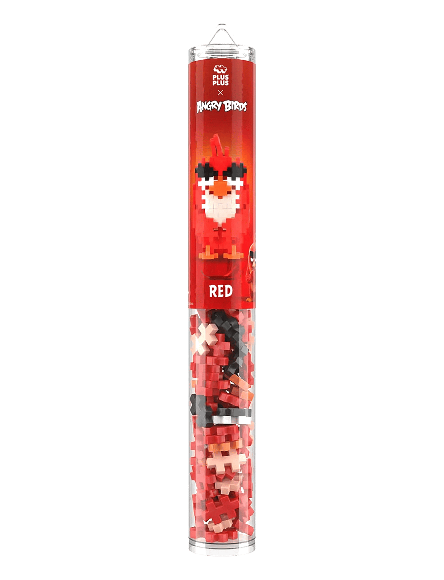 Plus-Plus - Plus-Plus Angry Birds Movie Red Tube - mix - 2