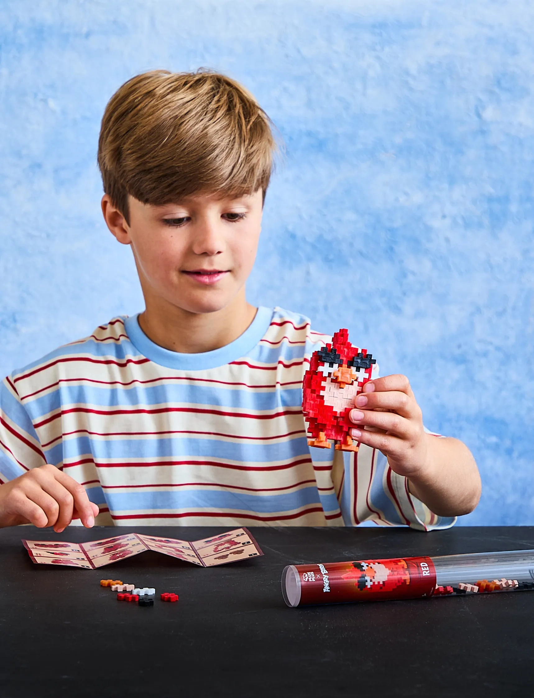 Plus-Plus Angry Birds Movie Red Tube, Building Sæt, Rød, Str: ONE SIZE