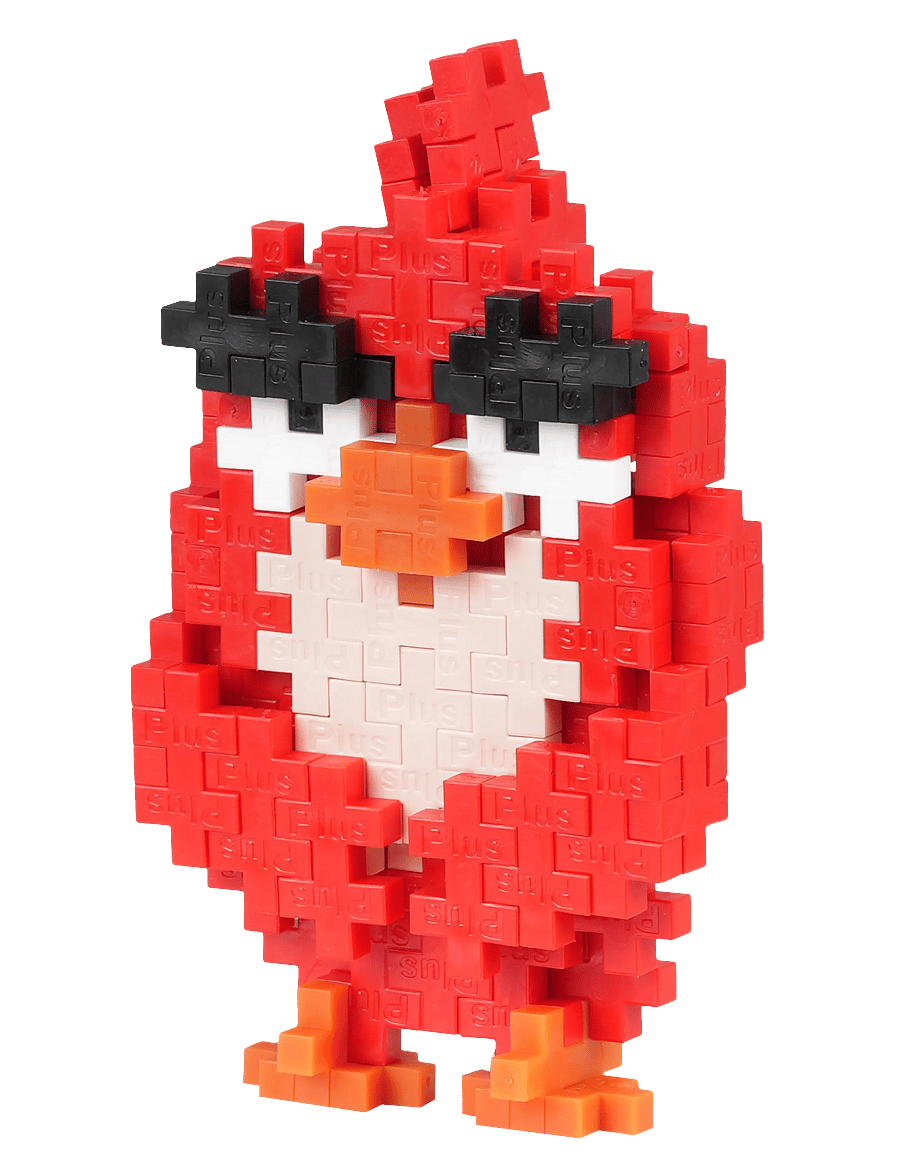 Plus-Plus - Plus-Plus Angry Birds Movie Red Tube - mix - 4