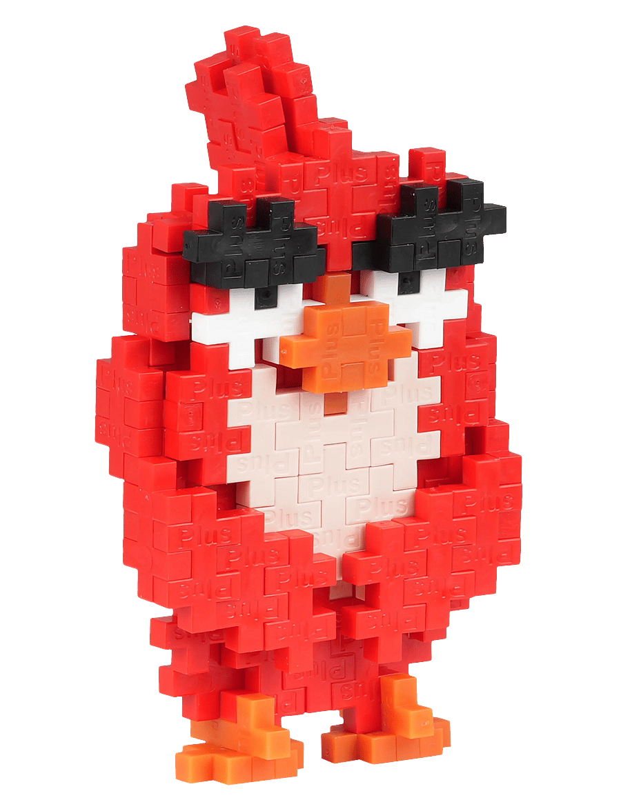 Plus-Plus - Plus-Plus Angry Birds Movie Red Tube - mix - 5
