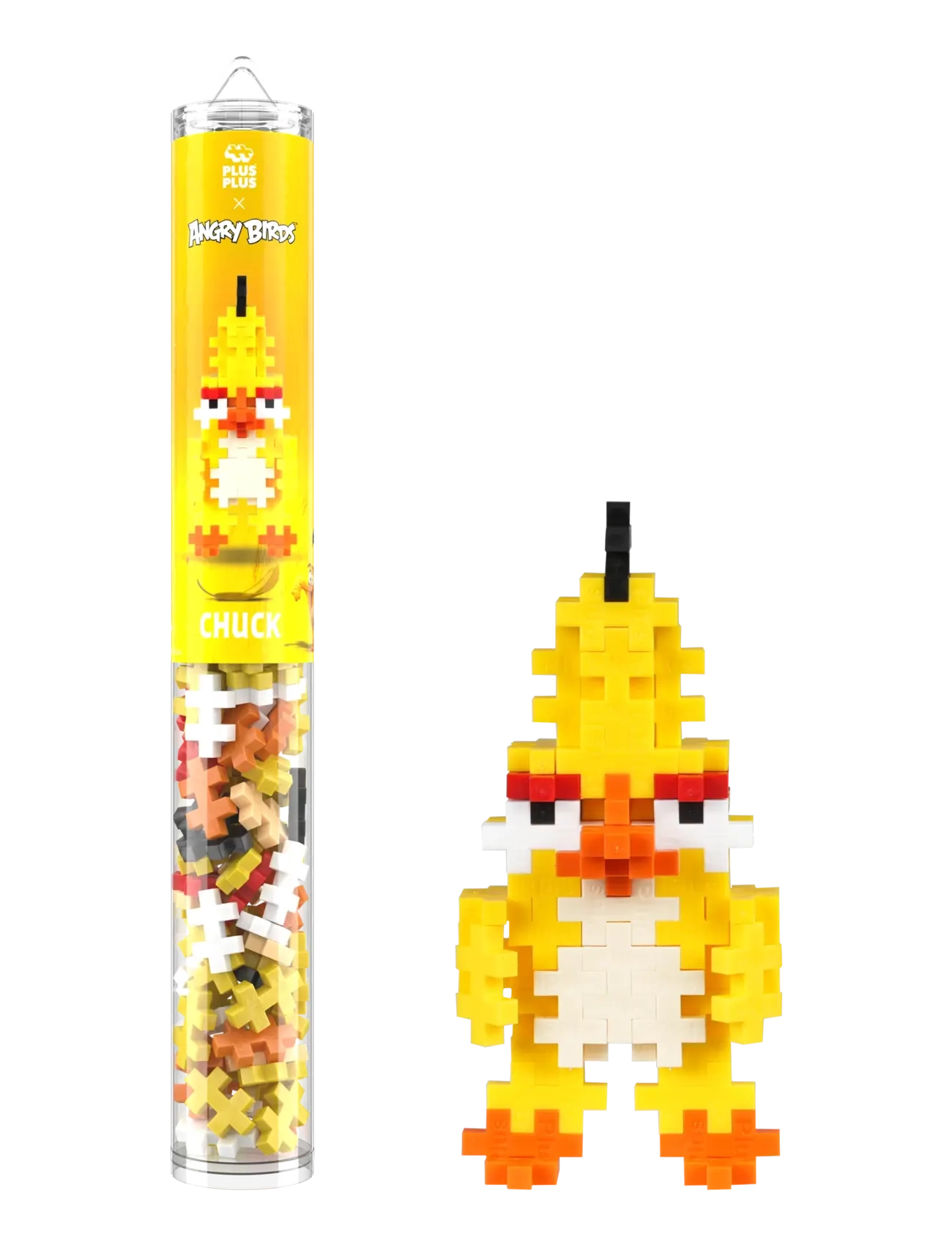 Plus-Plus Plus-Plus Angry Birds Movie Chuck Tube - Toys - MIX / yellow
