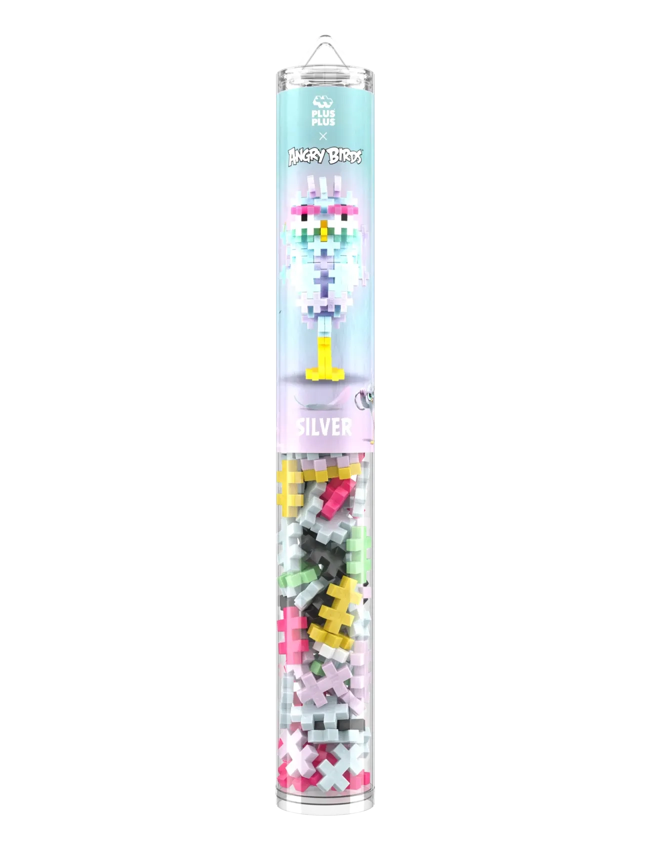 Plus-Plus - Plus-Plus Angry Birds Movie Silver Tube - mix - 2
