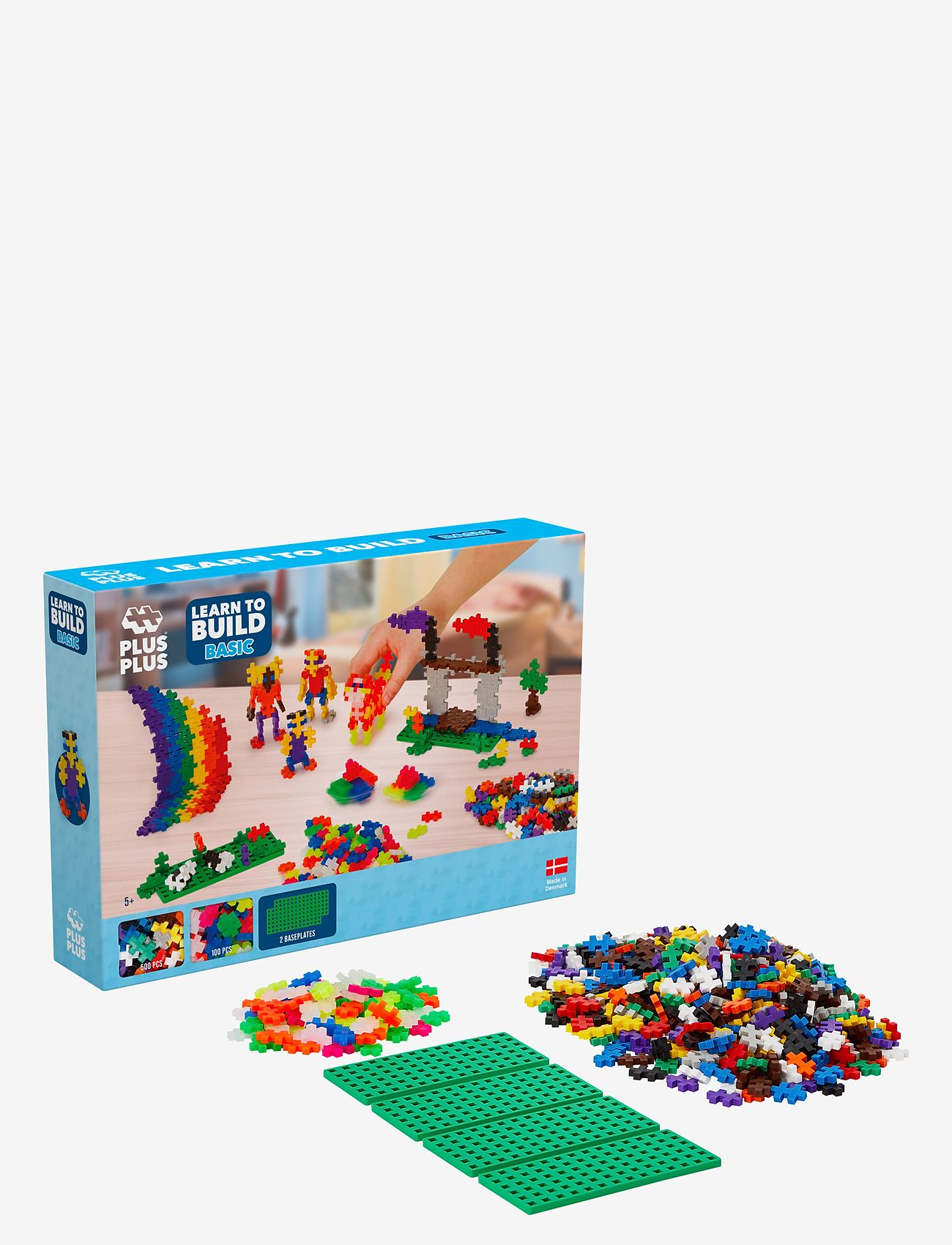 Plus-Plus - Plus-Plus Basic Learn to Build - byggsatser - mix basic - 0