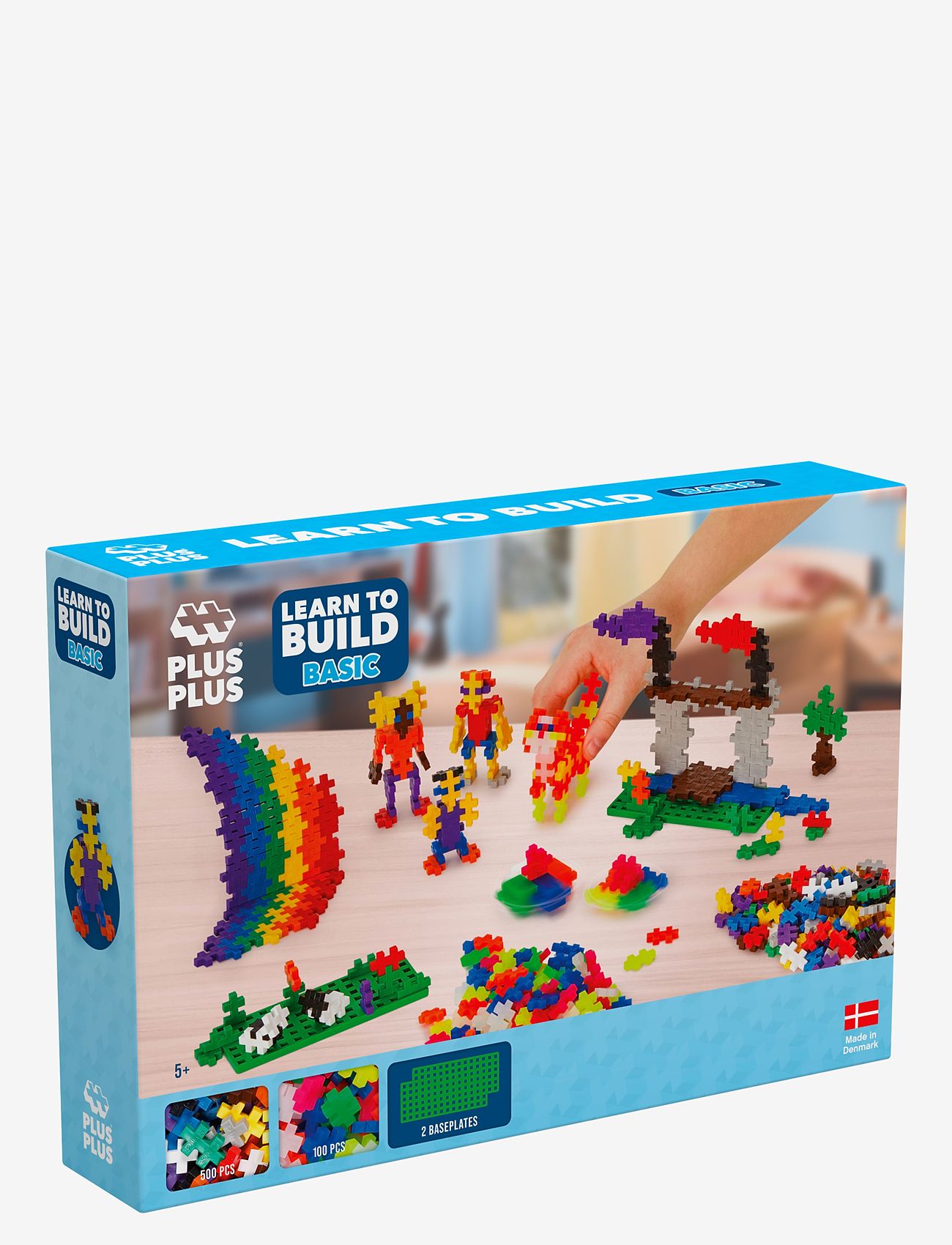 Plus-Plus - Plus-Plus Basic Learn to Build - byggsatser - mix basic - 1