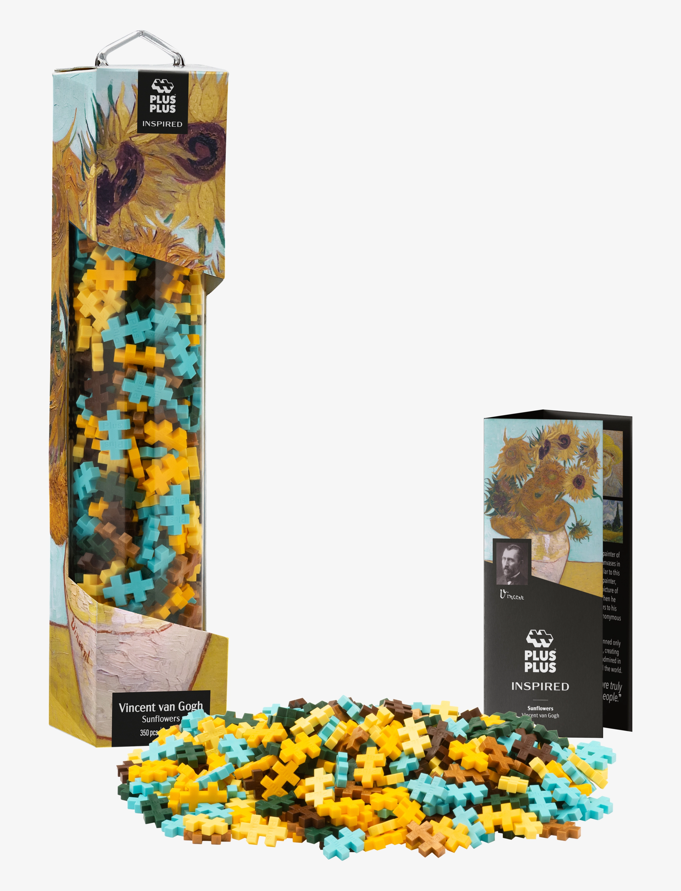 Plus-Plus Plus-Plus Inspired - Van Gogh, One Size, Multi/patterned, Byggesæt Og -Klodser > Byggesæt, Børn