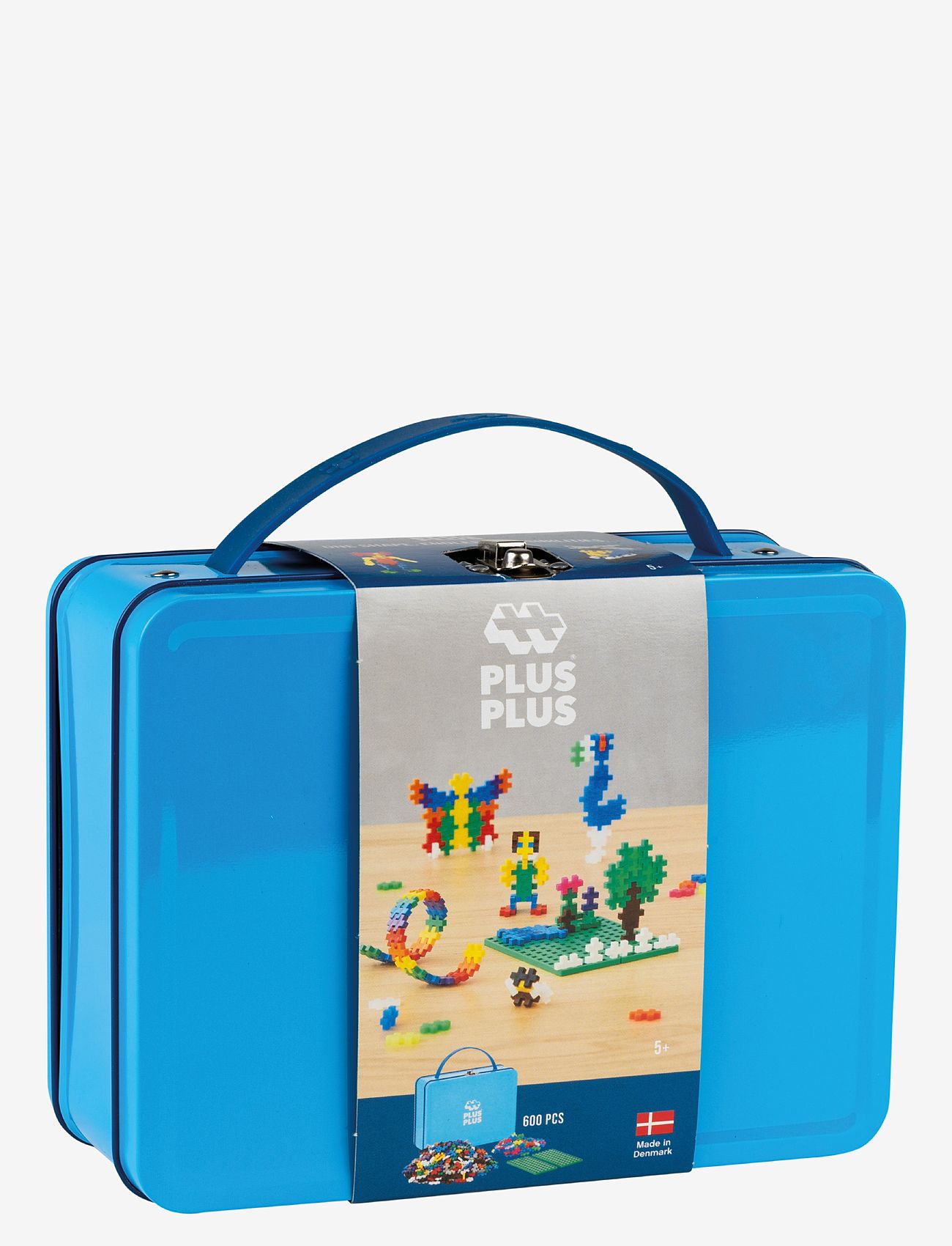 Plus-Plus - Plus-Plus Suitcase Basic Metal - byggesæt - mix basic - 1