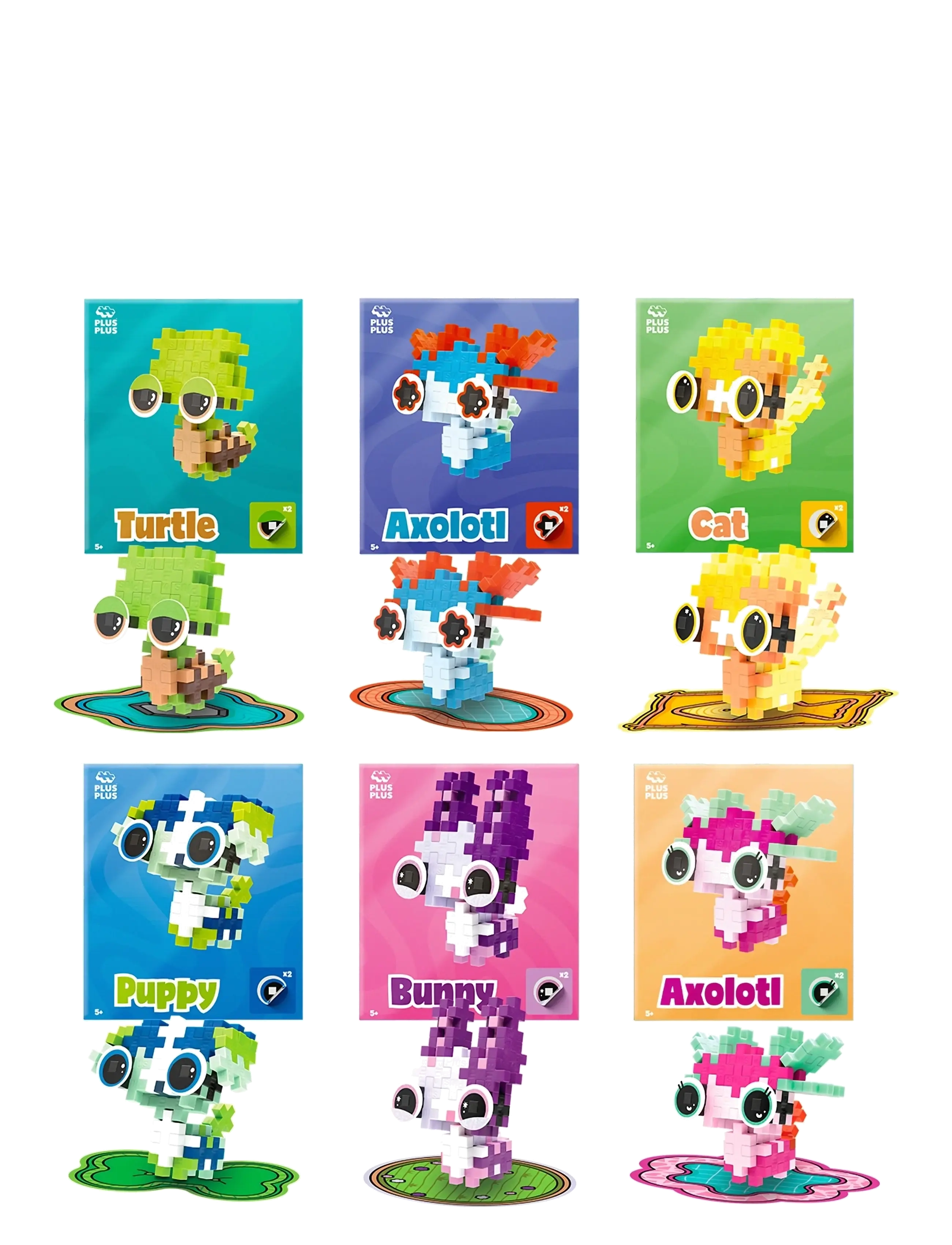 Plus-Plus Pet Packs Bundle - Leksaker - MIX / multi