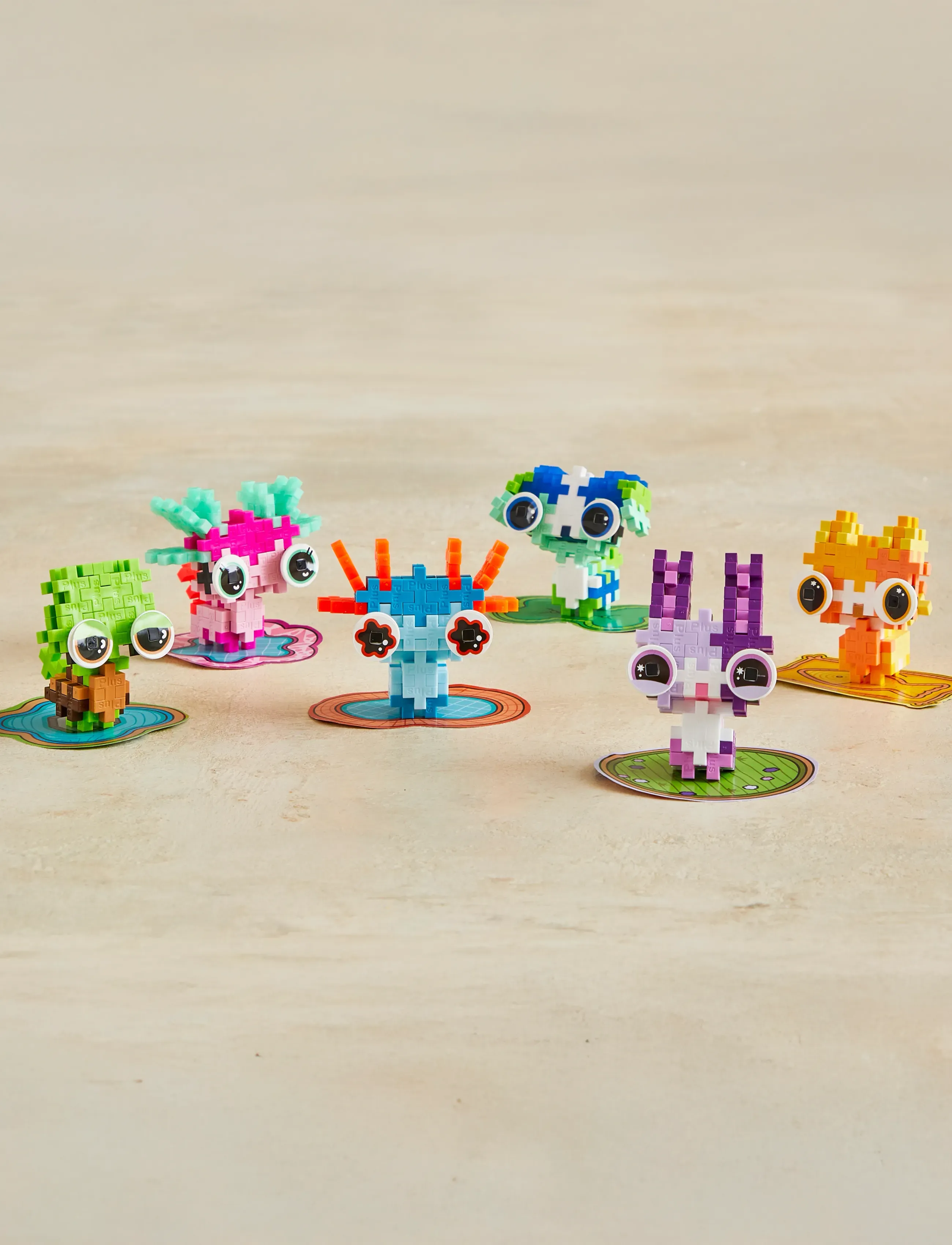 Plus-Plus Pet Packs Bundle, Building Sæt, Multi/mønstret, Str: ONE SIZE