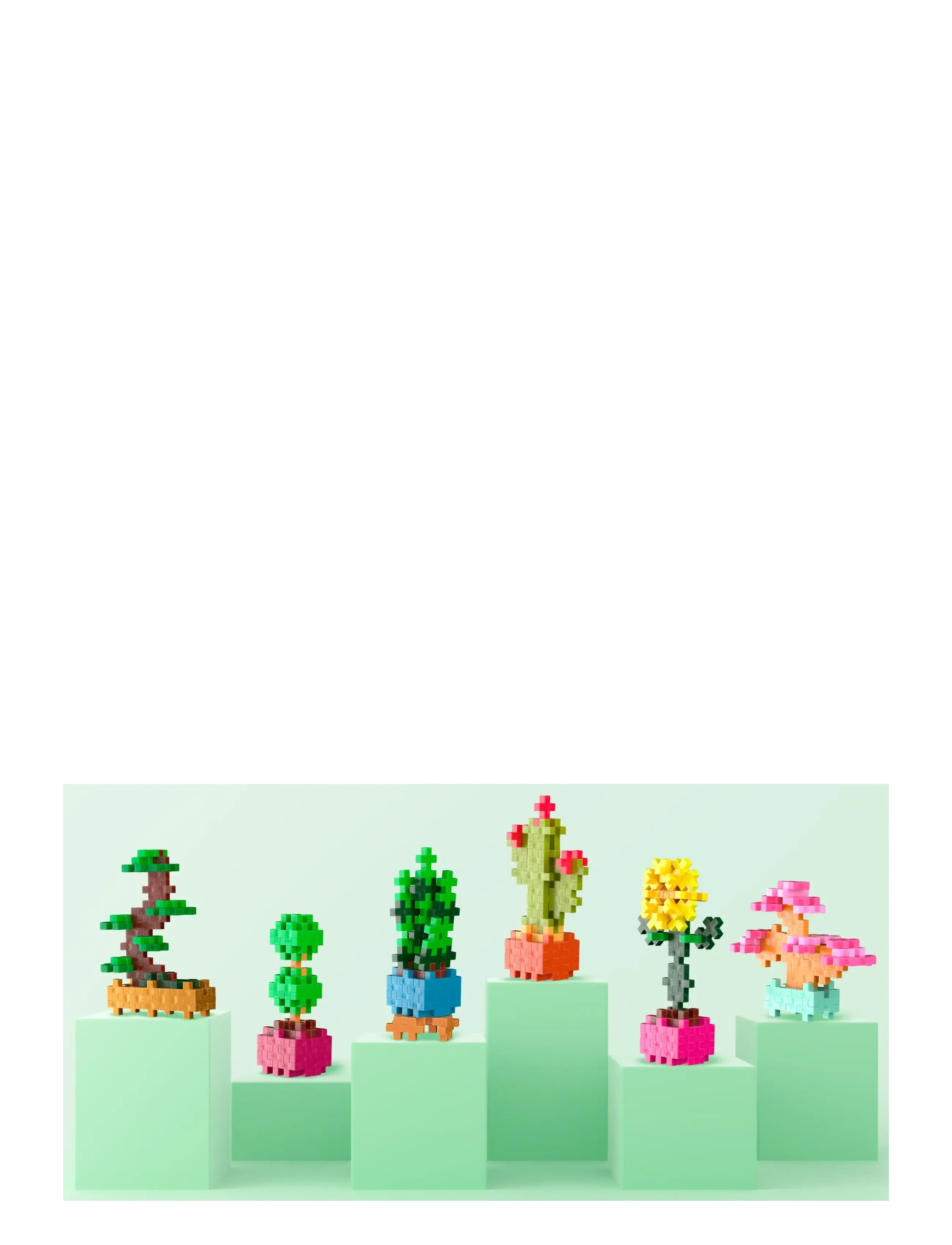 Plus-Plus - Plus-Plus Plant packs Bundle - mix - 2