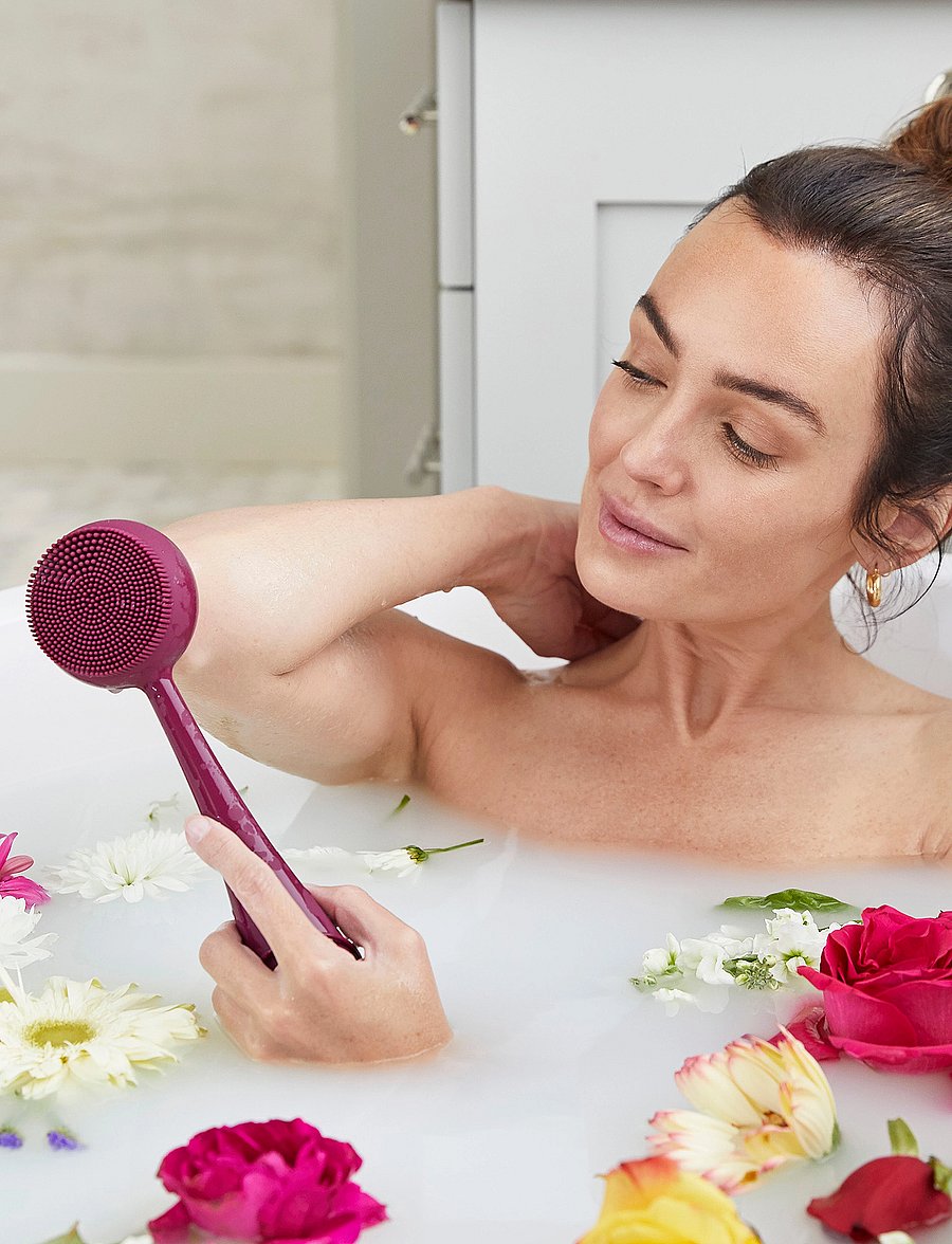 PMD Beauty - PMD Beauty Clean Body Polish Attachment Aluminum Oxide Exfoliator Berry - beauty tech - purple - 0