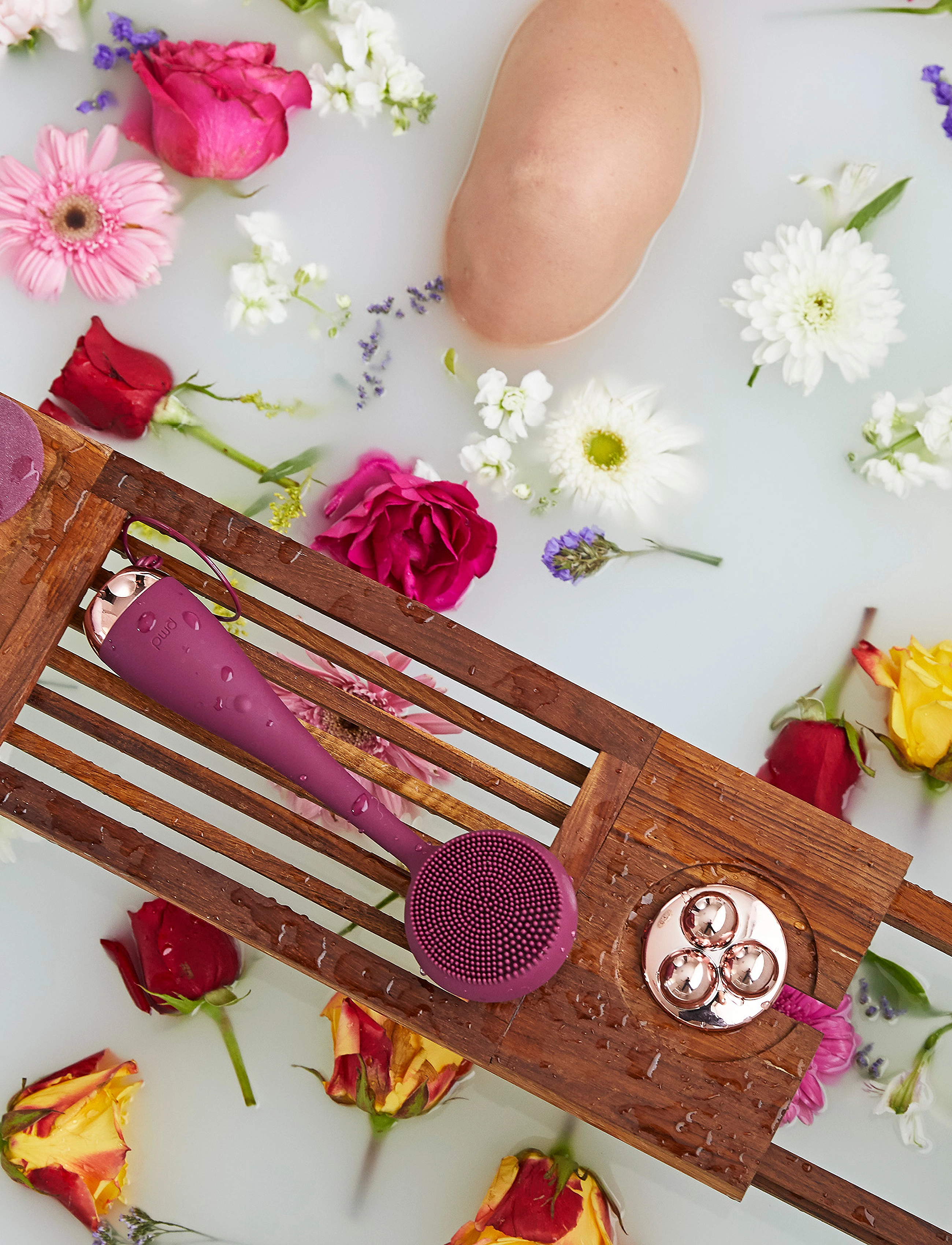 PMD Beauty Pmd Beauty Clean Body Attachment Relax Massager Berry, One Size, Purple, Rengøringsmidler > Tilbehør, Dame