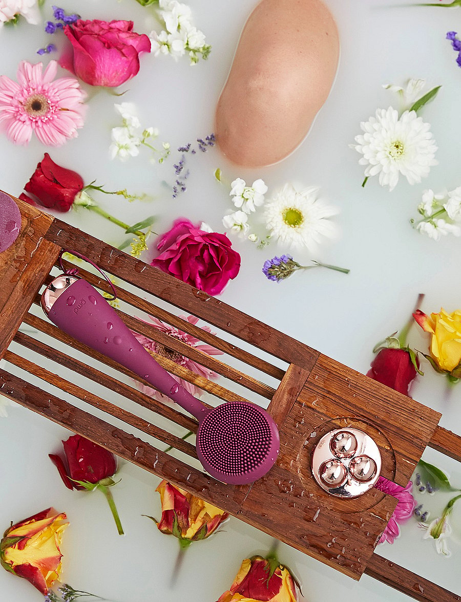 PMD Beauty - PMD Beauty Clean Body Attachment Relax Massager Berry - beauty tech - purple - 0