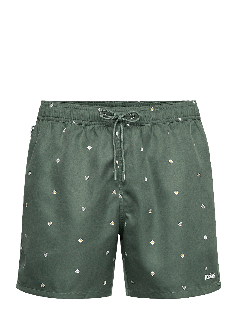 Pockies - Daisy Shorties - badshorts - green - 0