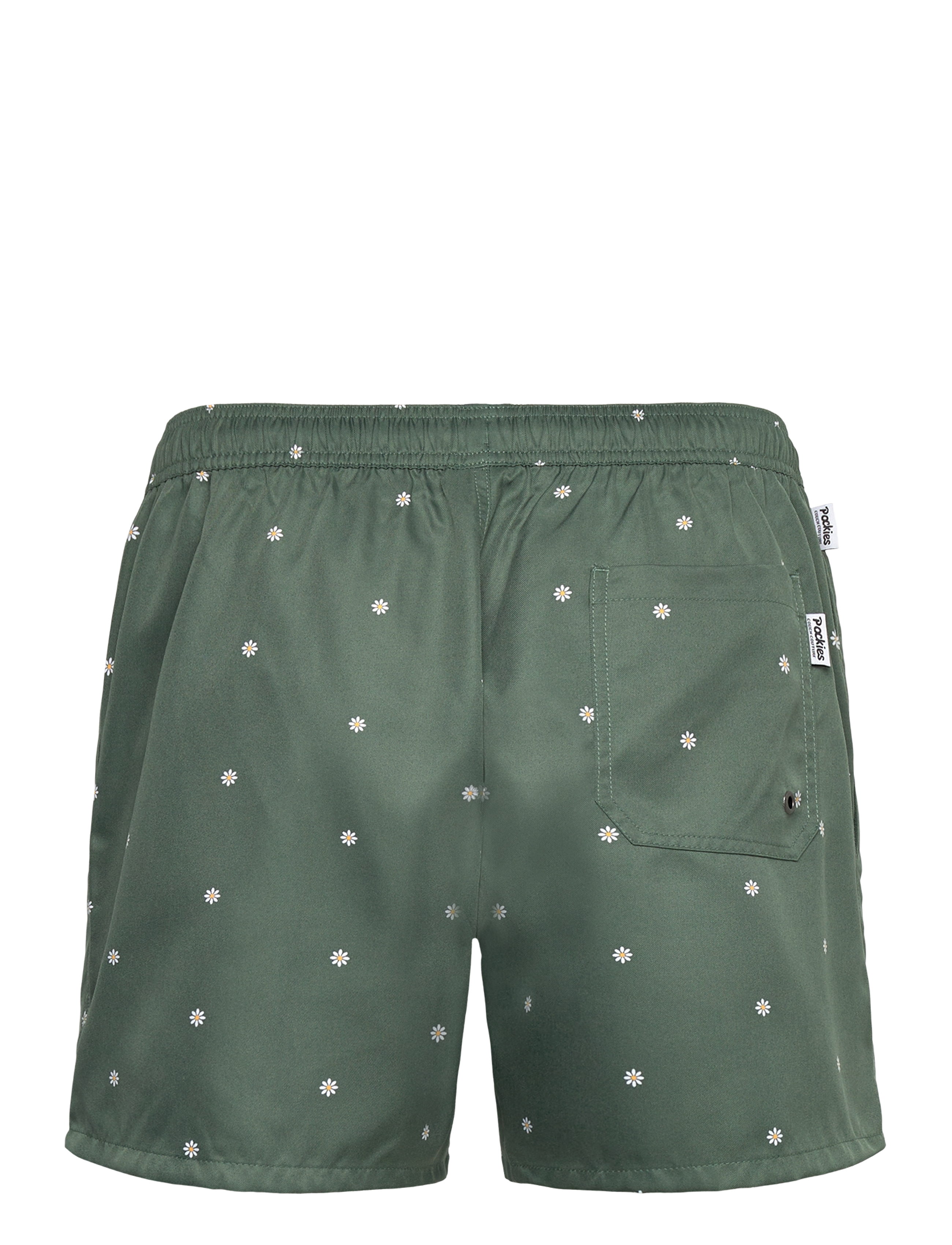 Pockies - Daisy Shorties - swim shorts - green - 1