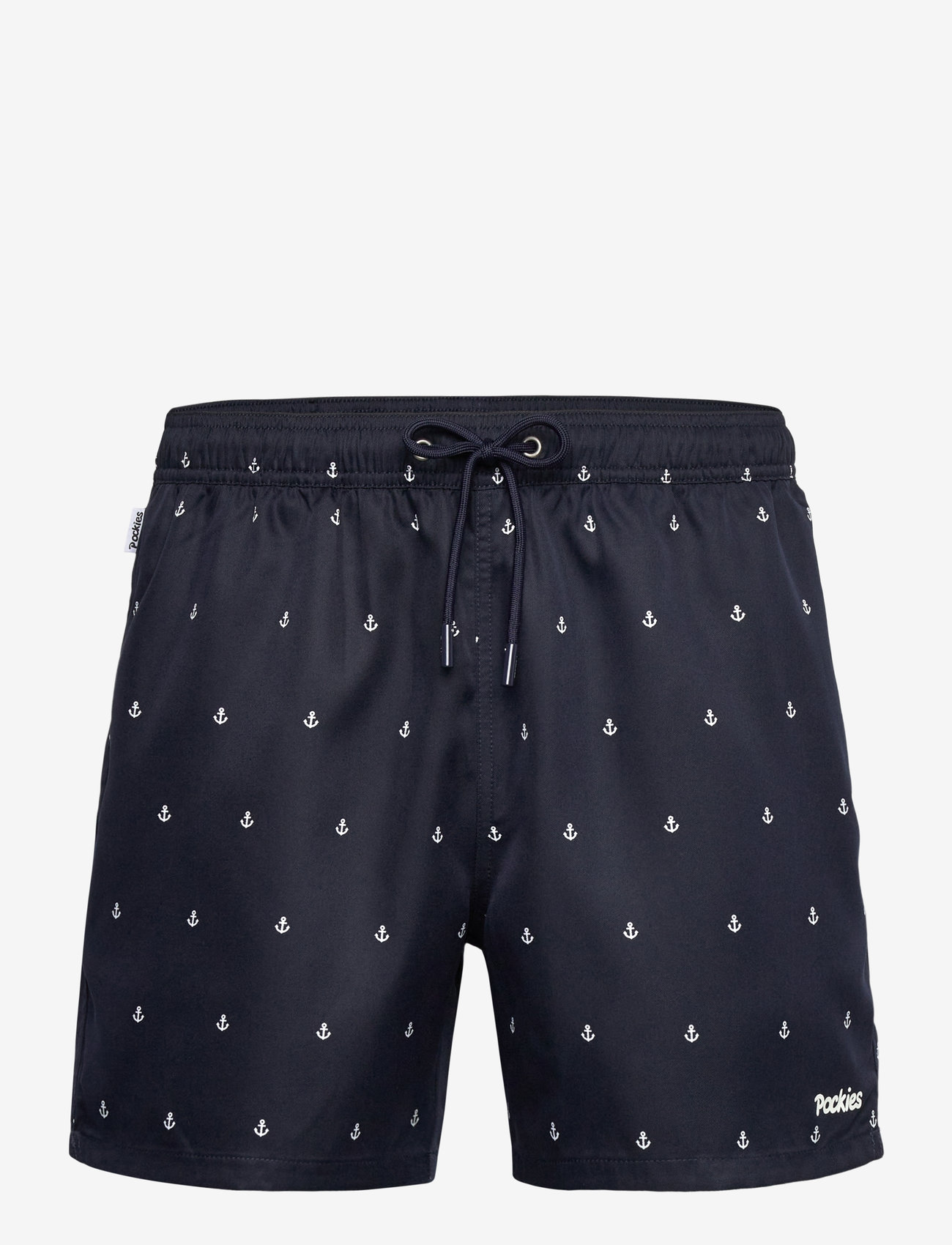 Pockies - Navy Anchors Shorties - badebukser - navy - 0