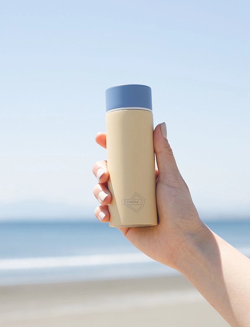 Poketle - POKETLE S MIX - bouteilles isothermes - cream/blue - 3