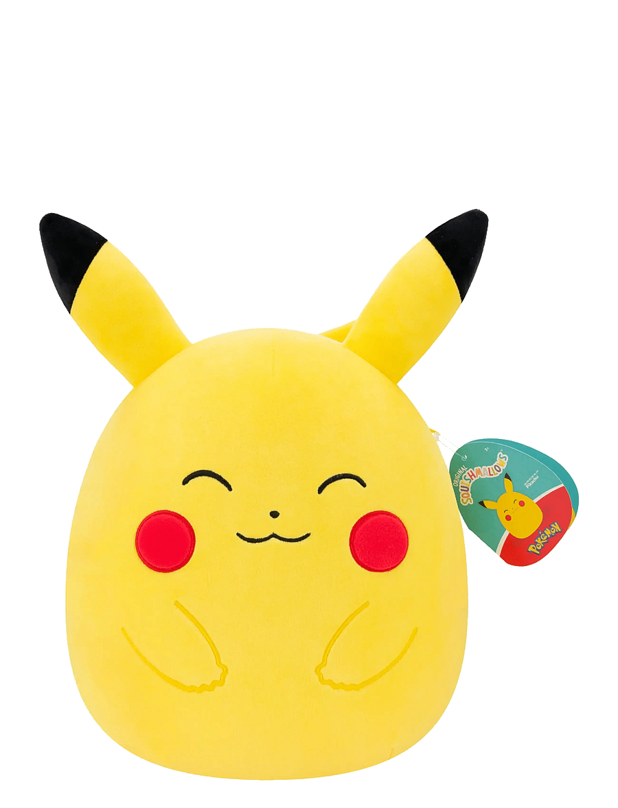 Pokémon Squishmallows - SQUISHMALLOWS 25 CM POKEMON HAPPY PIKACHU - mjúk leikföng & fígúrur - multi colour - 0