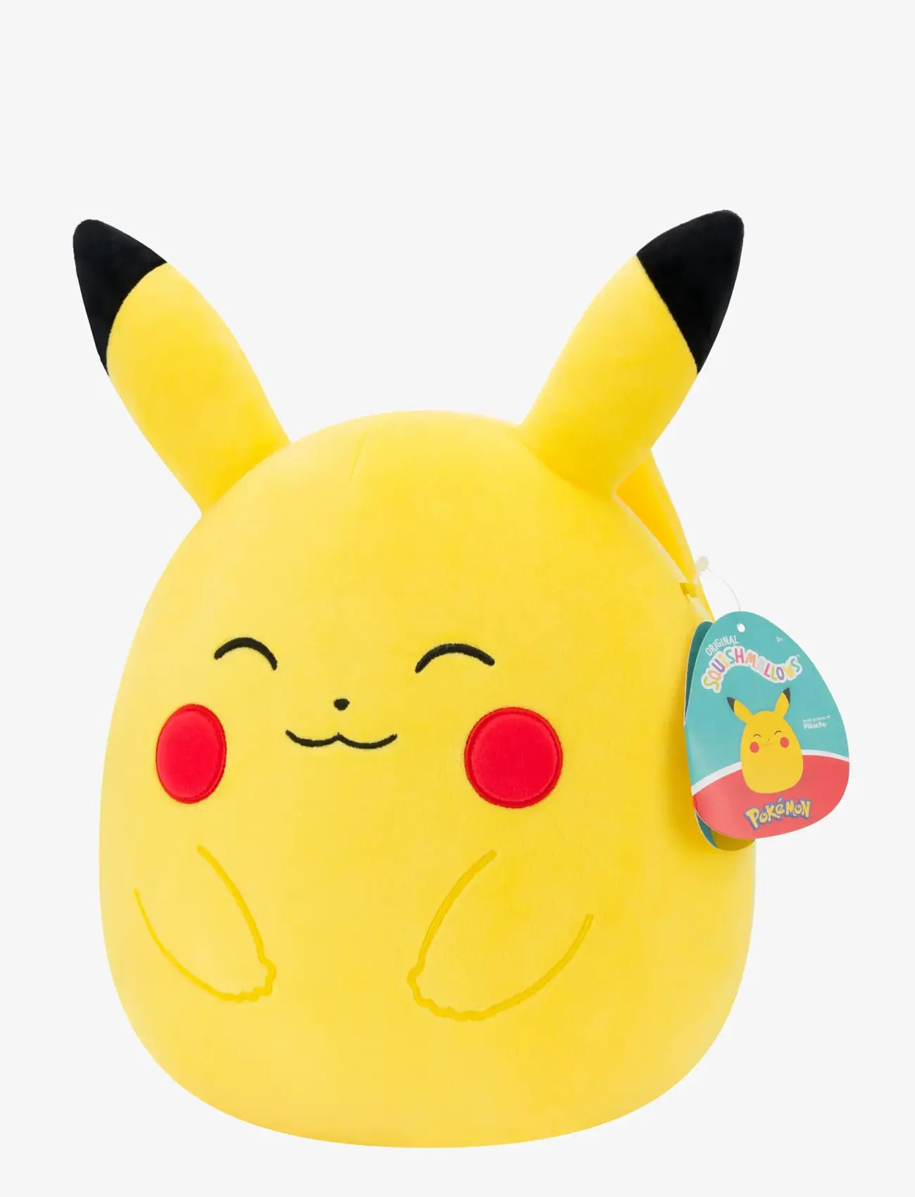 Pokémon Squishmallows - SQUISHMALLOWS 25 CM POKEMON HAPPY PIKACHU - mjuka leksaker - multi colour - 3