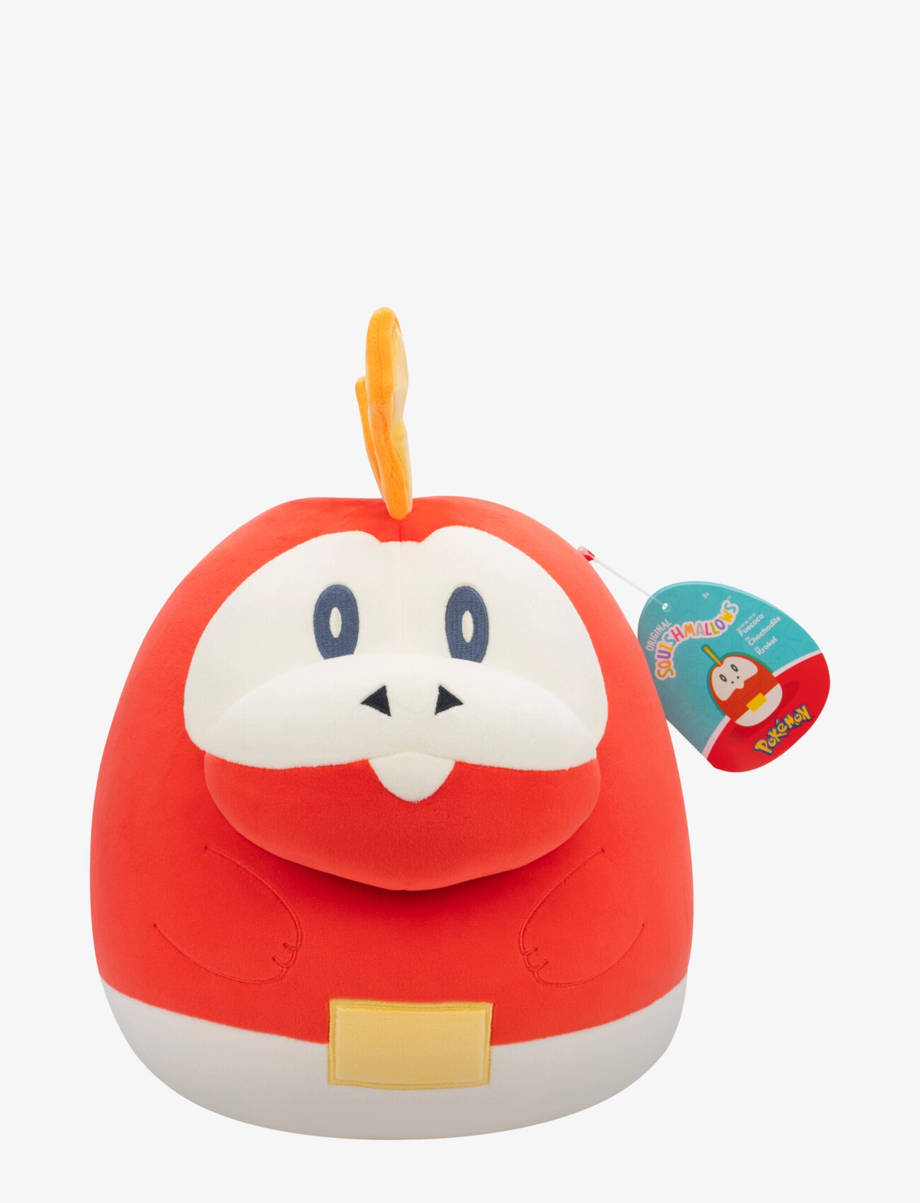 Pokémon Squishmallows Squishmallows 25 Cm Pokemon Fuecoco, Stuffed Legetøj, Multi/mønstret, Str: 25 CM