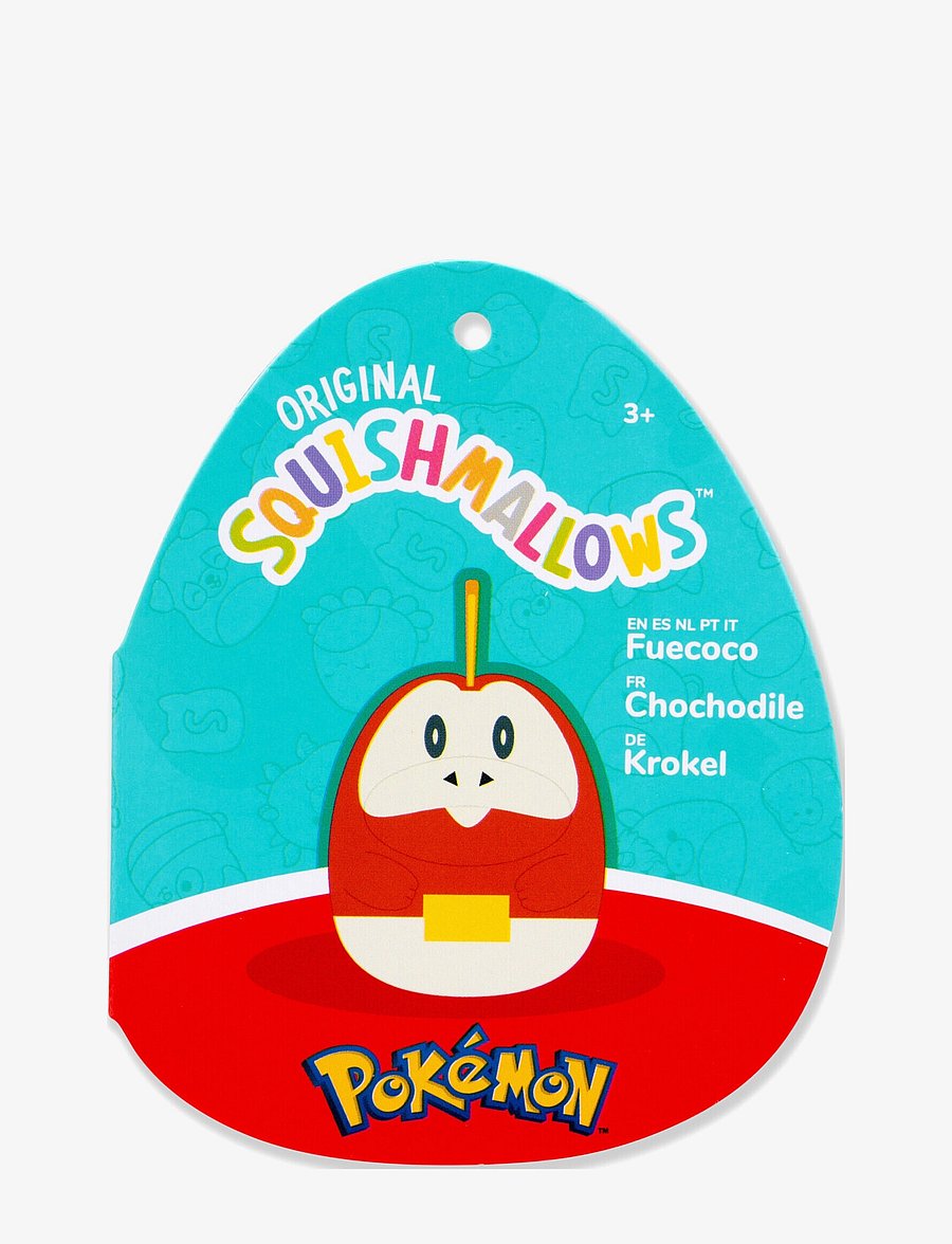 Pokémon Squishmallows - SQUISHMALLOWS 25 CM POKEMON FUECOCO - mjúk leikföng & fígúrur - multi colour - 4
