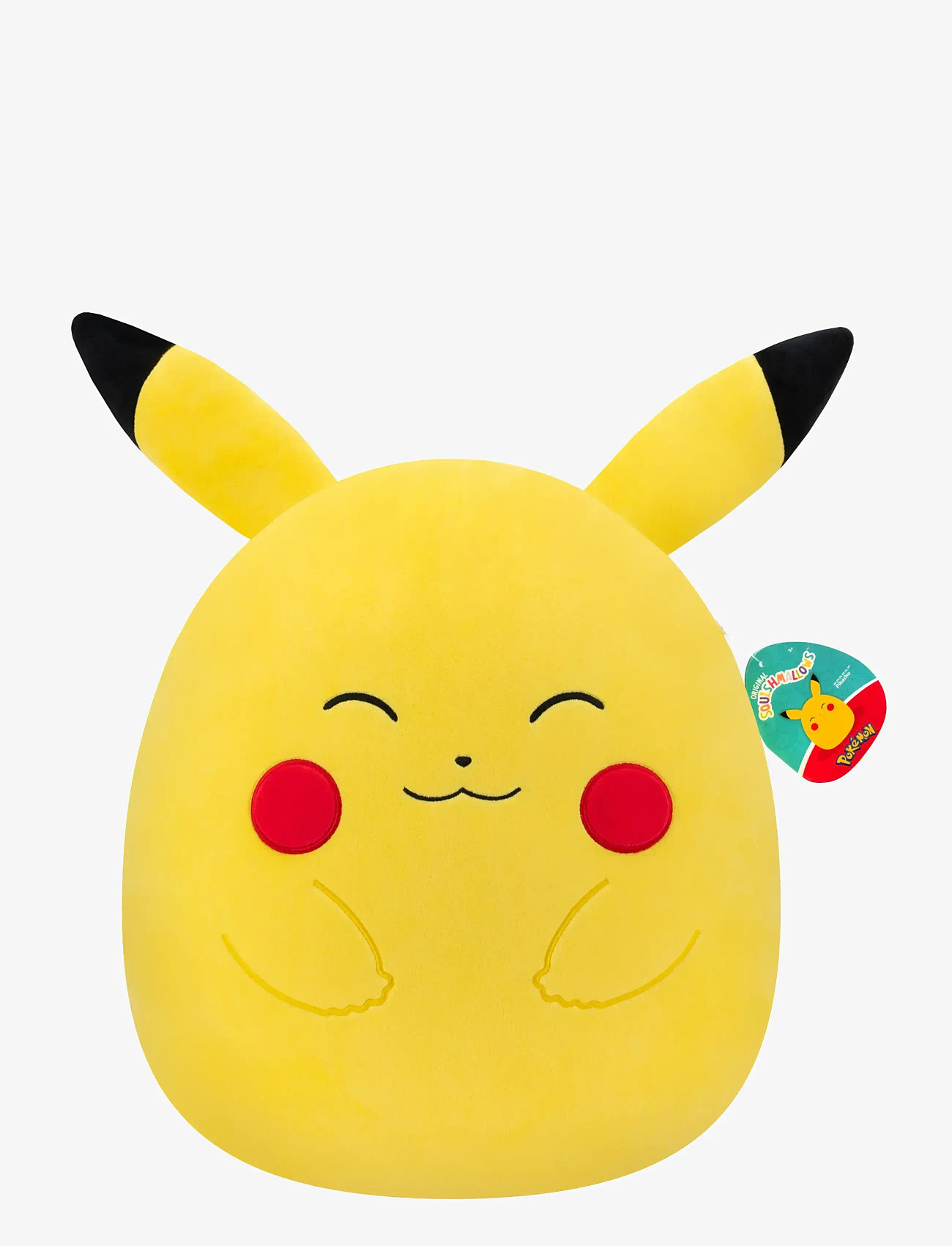 Pokémon Squishmallows - SQUISHMALLOWS 35 CM POKEMON HAPPY PIKACHU - mjuka leksaker - multi colour - 0