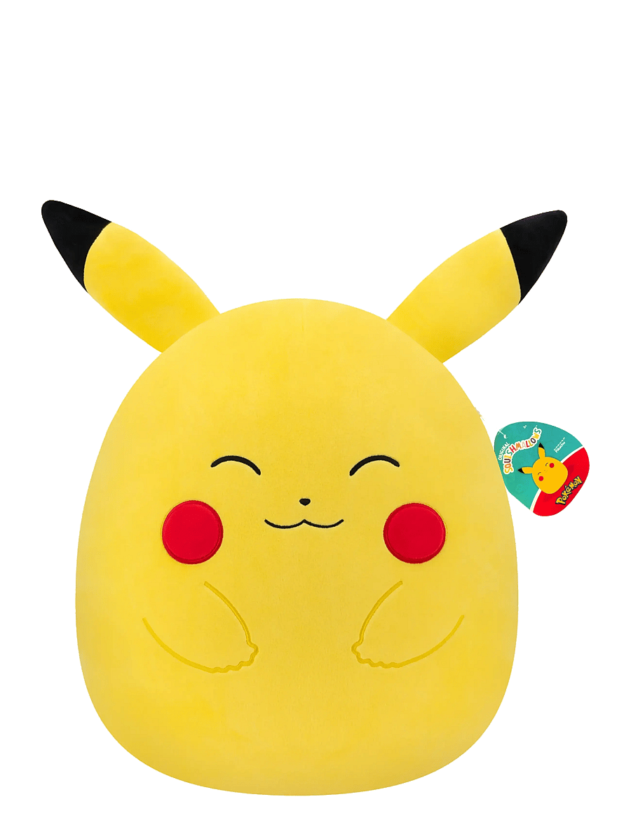 Pokémon Squishmallows - SQUISHMALLOWS 35 CM POKEMON HAPPY PIKACHU - tøyleker - multi colour - 0