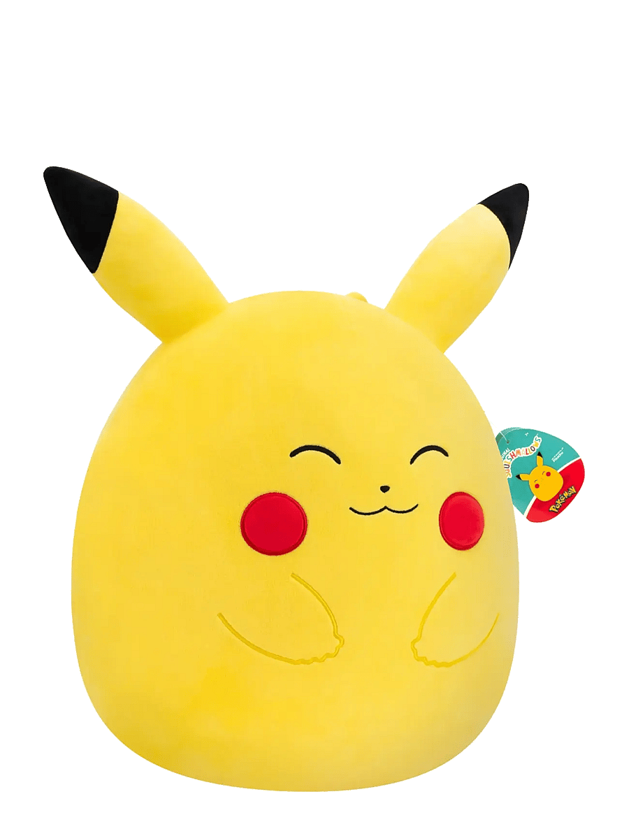 Pokémon Squishmallows - SQUISHMALLOWS 35 CM POKEMON HAPPY PIKACHU - tøyleker - multi colour - 2