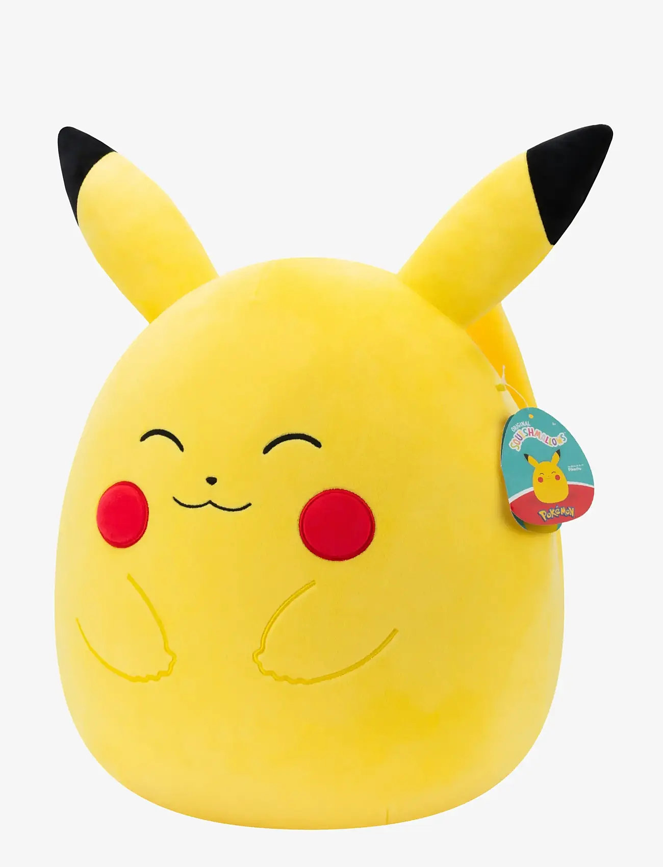 Pokémon Squishmallows - SQUISHMALLOWS 35 CM POKEMON HAPPY PIKACHU - mjuka leksaker - multi colour - 3