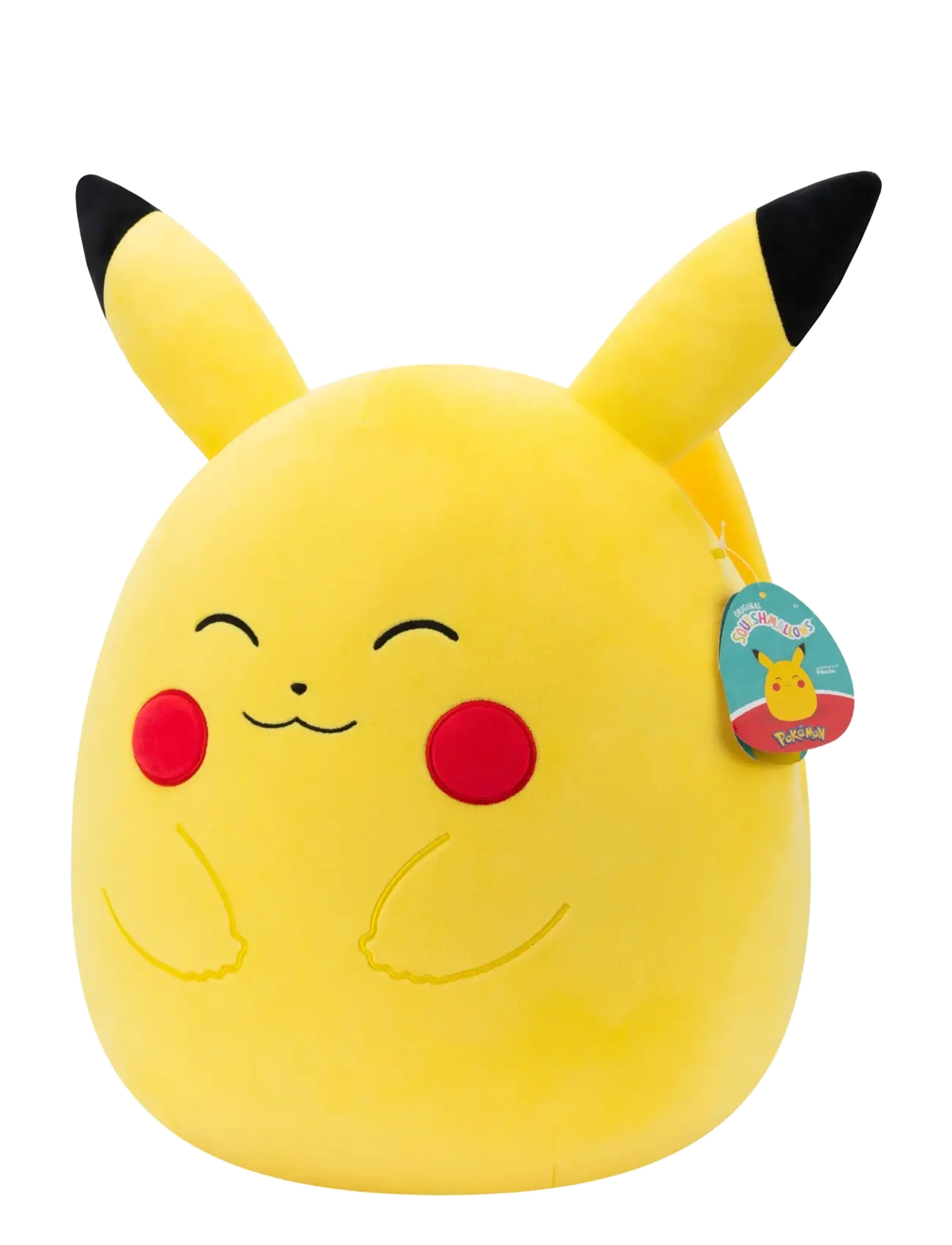 Pokémon Squishmallows - SQUISHMALLOWS 35 CM POKEMON HAPPY PIKACHU - tøyleker - multi colour - 3
