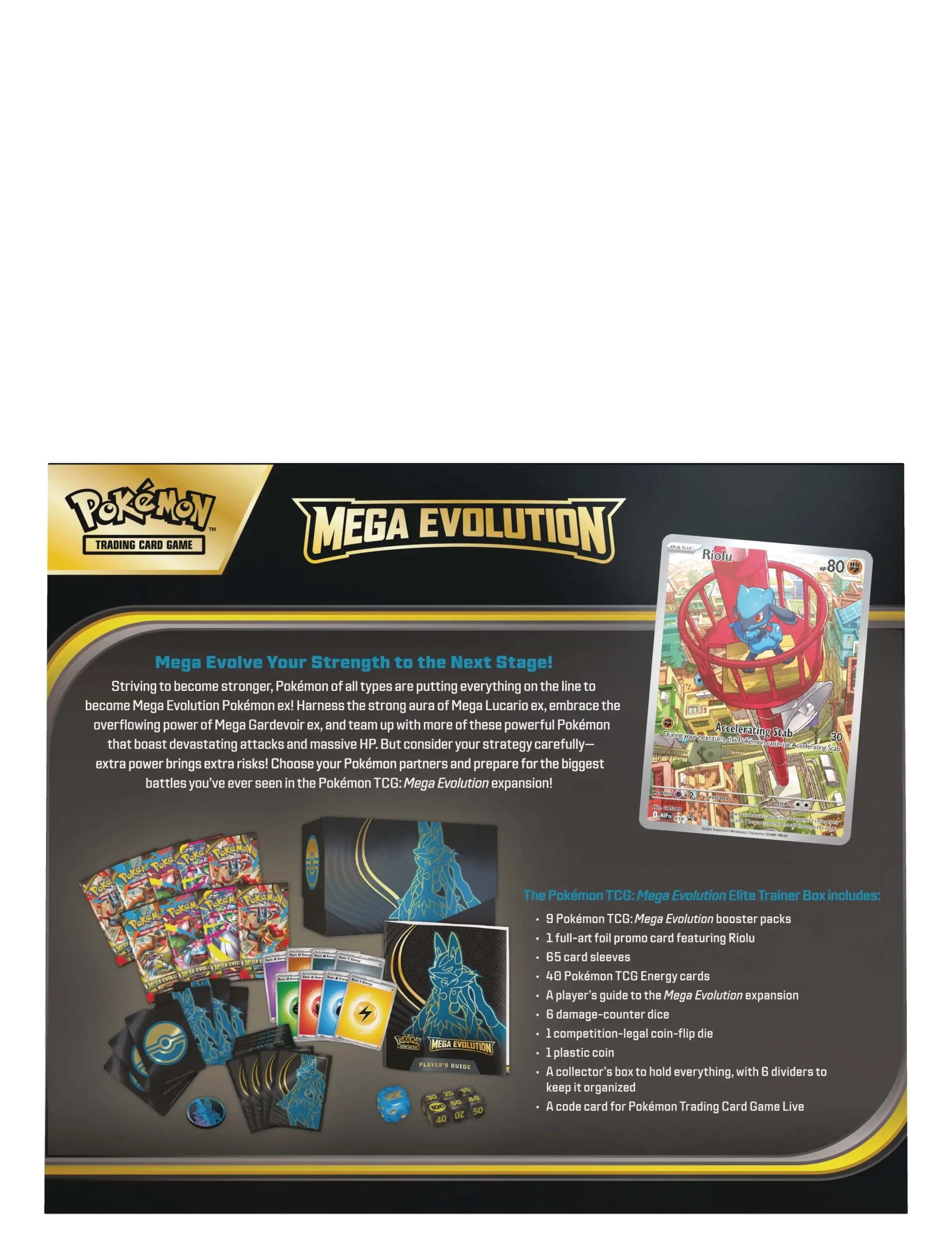 Pokémon Trading Cards - Poke ME01 Elite Trainer Box REL 10/10 - black - 1